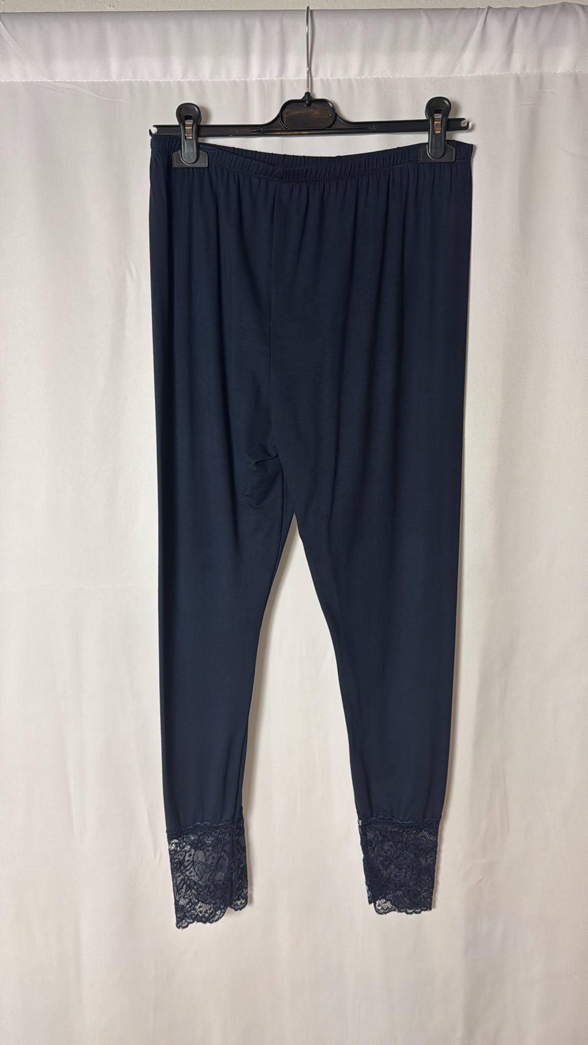 Leggings fondo pizzo curvy