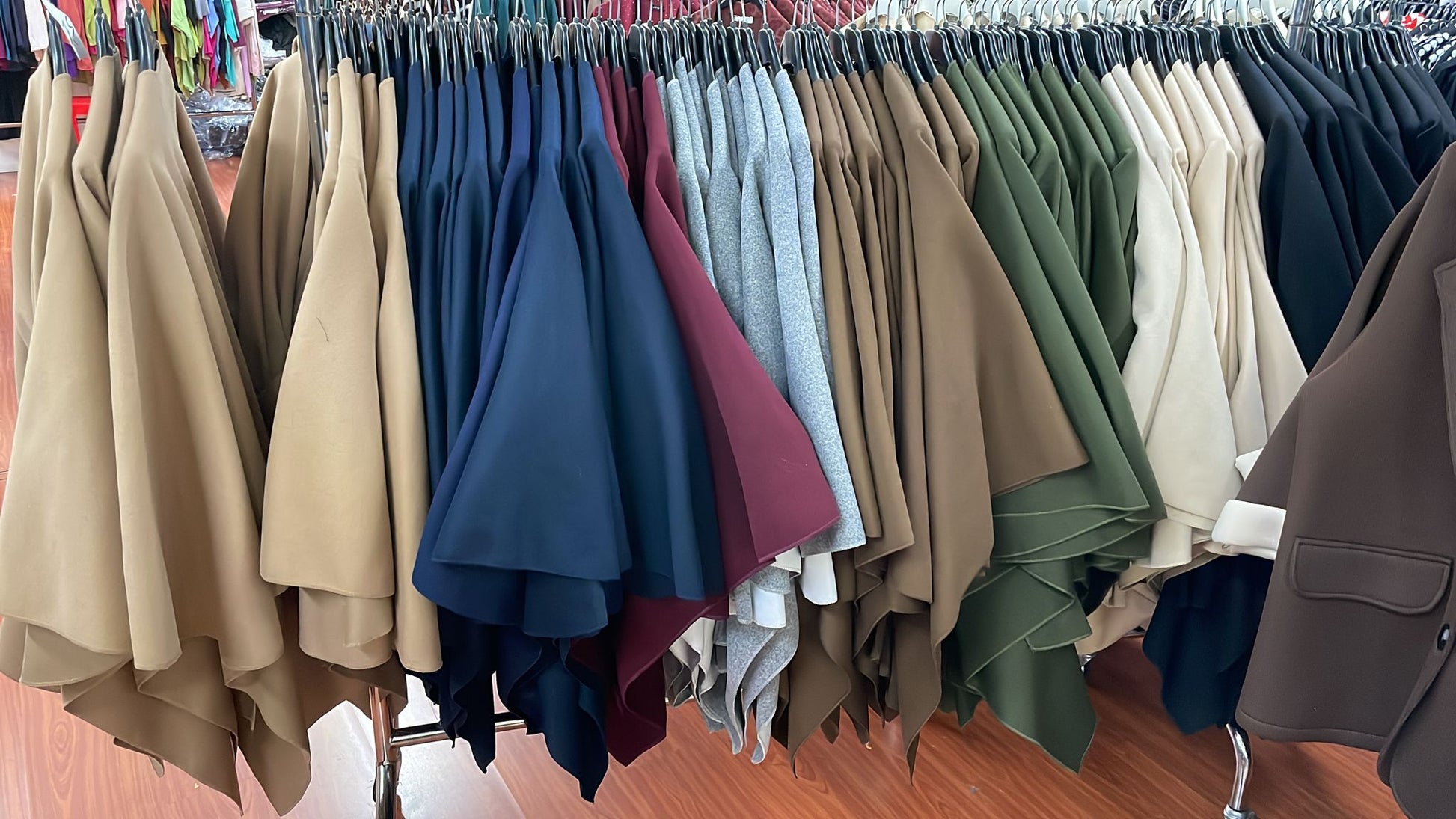 Mantella poncho pannetto curvy