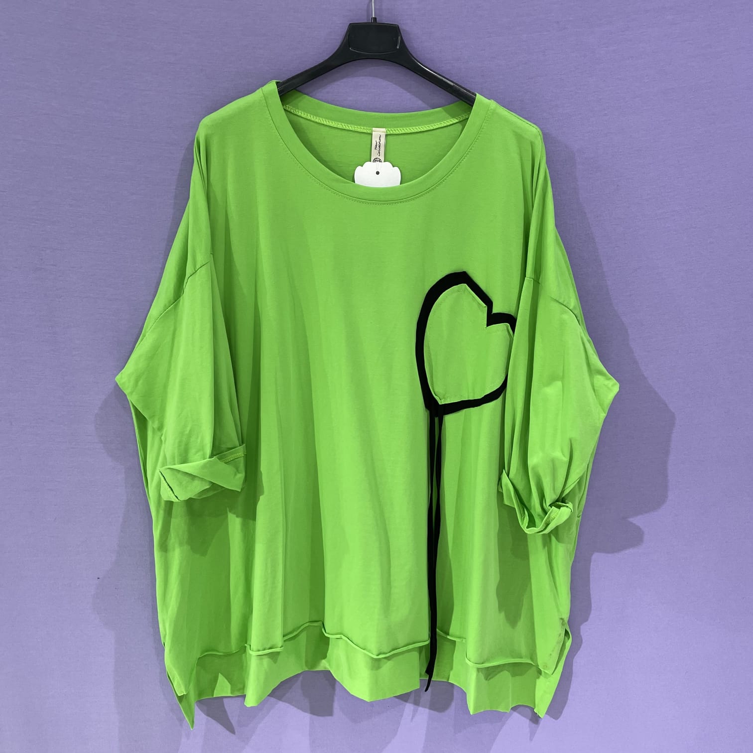 Maxi maglia Heart curvy