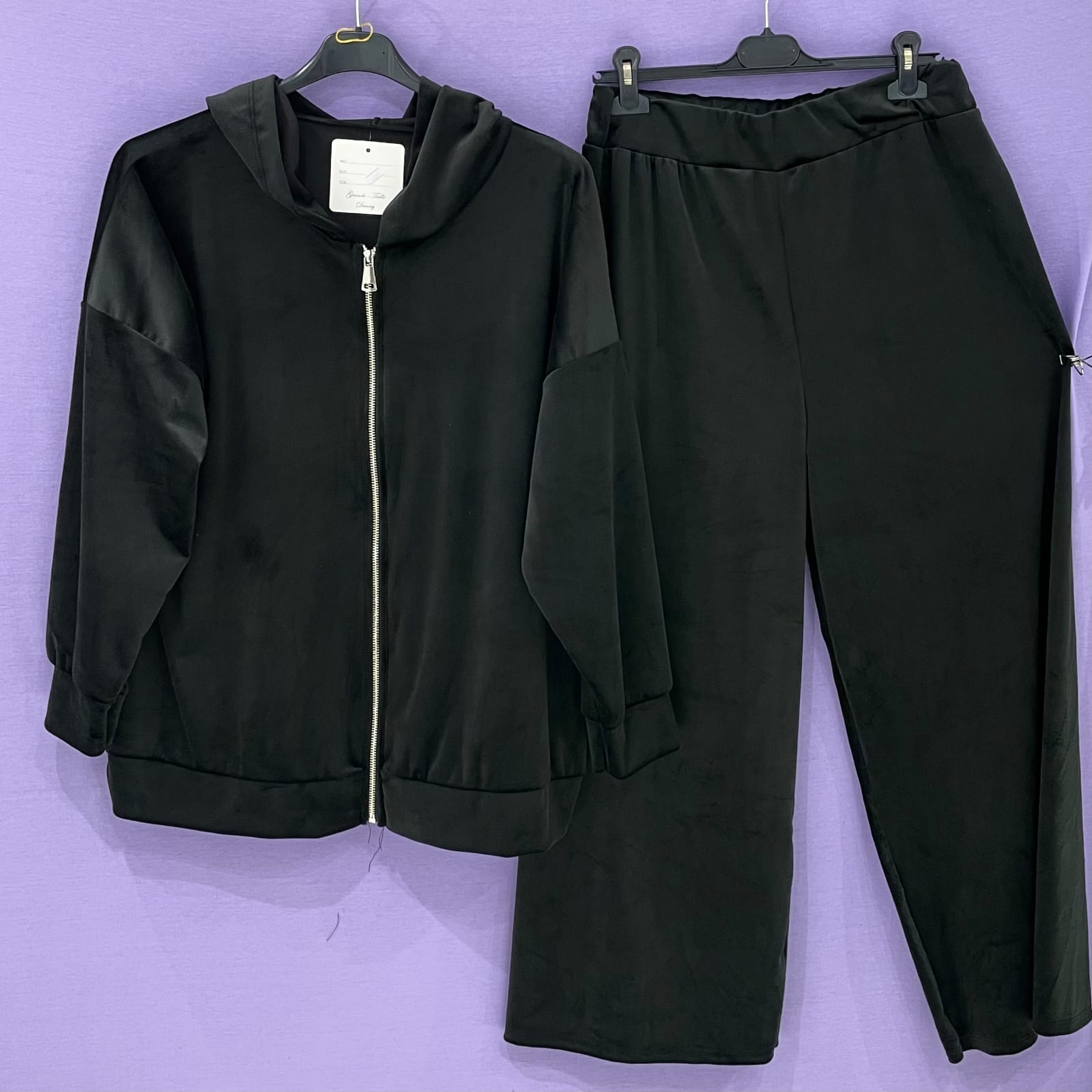 Maxi tuta ciniglia curvy