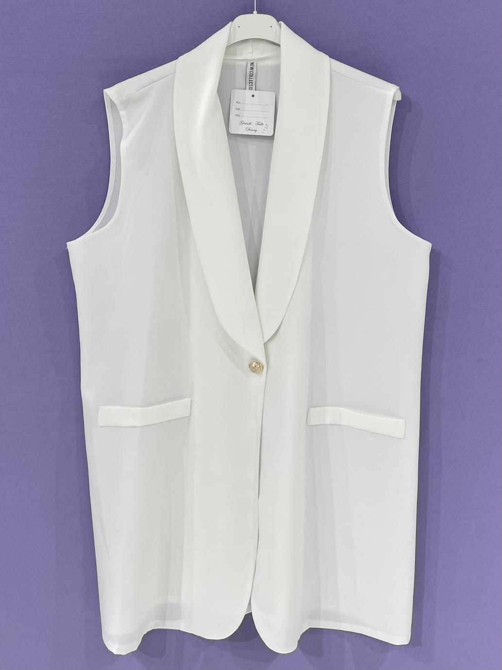 Maxi Gilet bottone