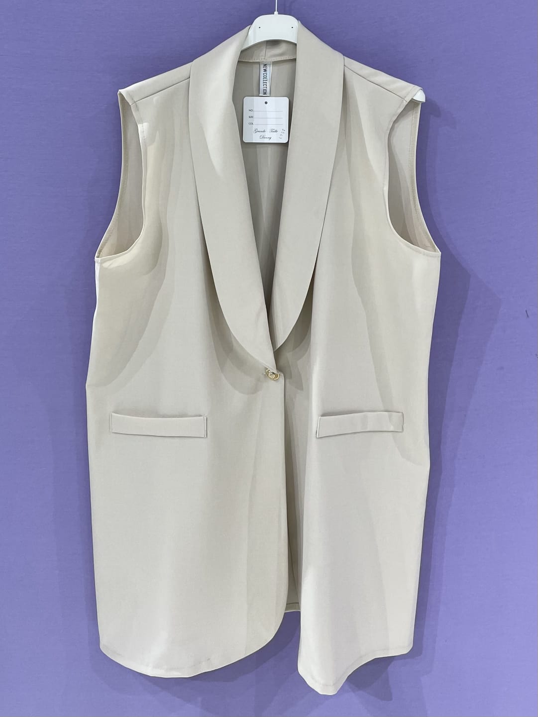 Maxi Gilet bottone