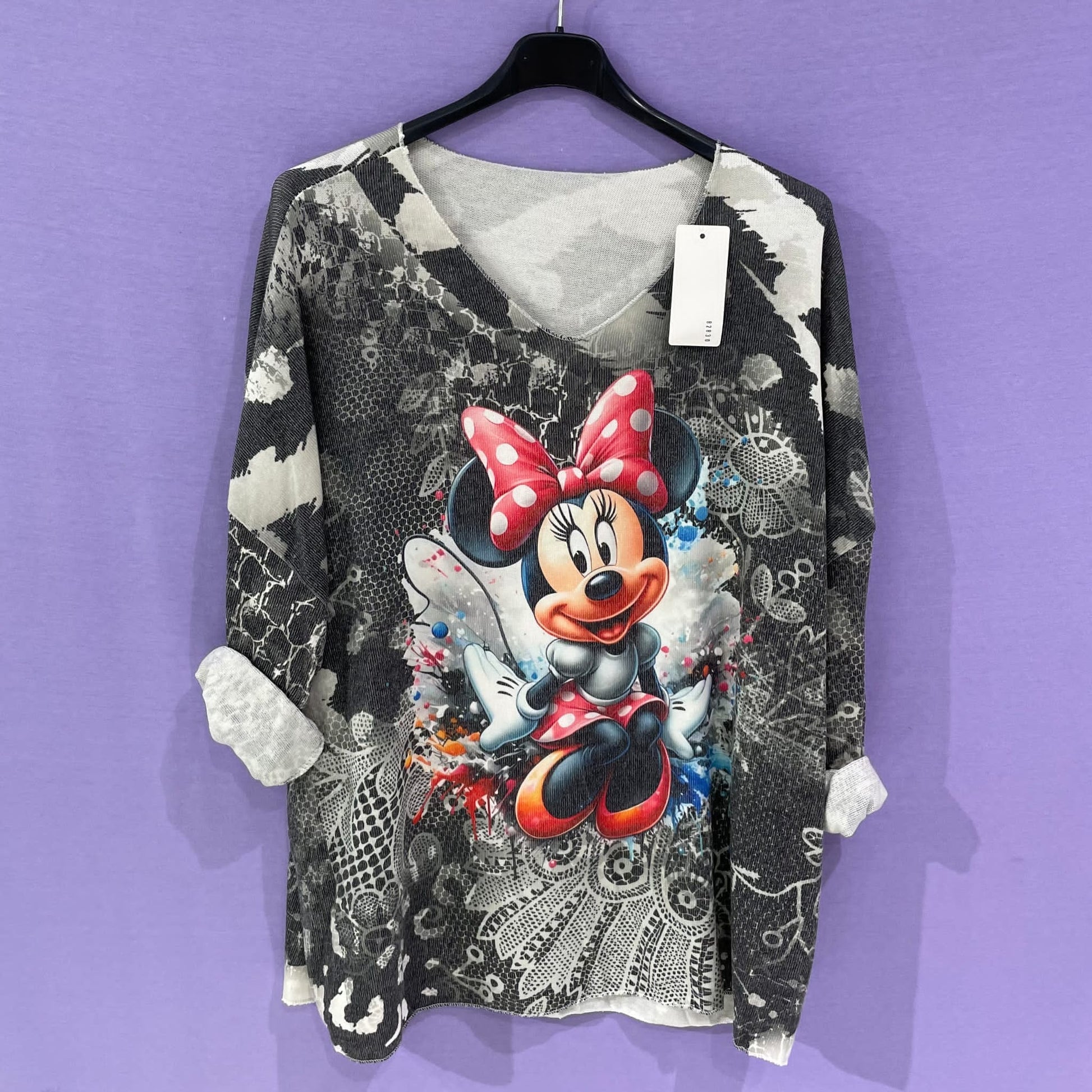 Maxi maglia fantasy curvy