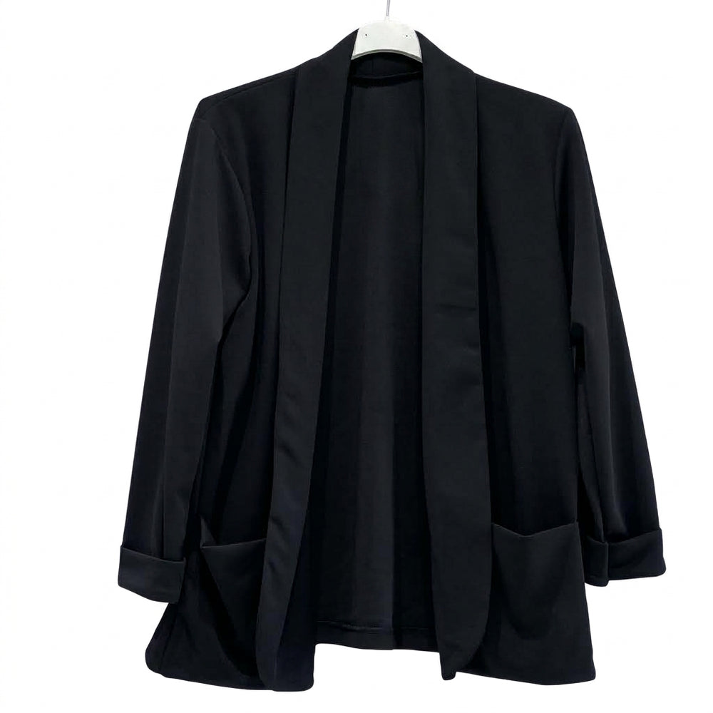 Blazer manica classica curvy