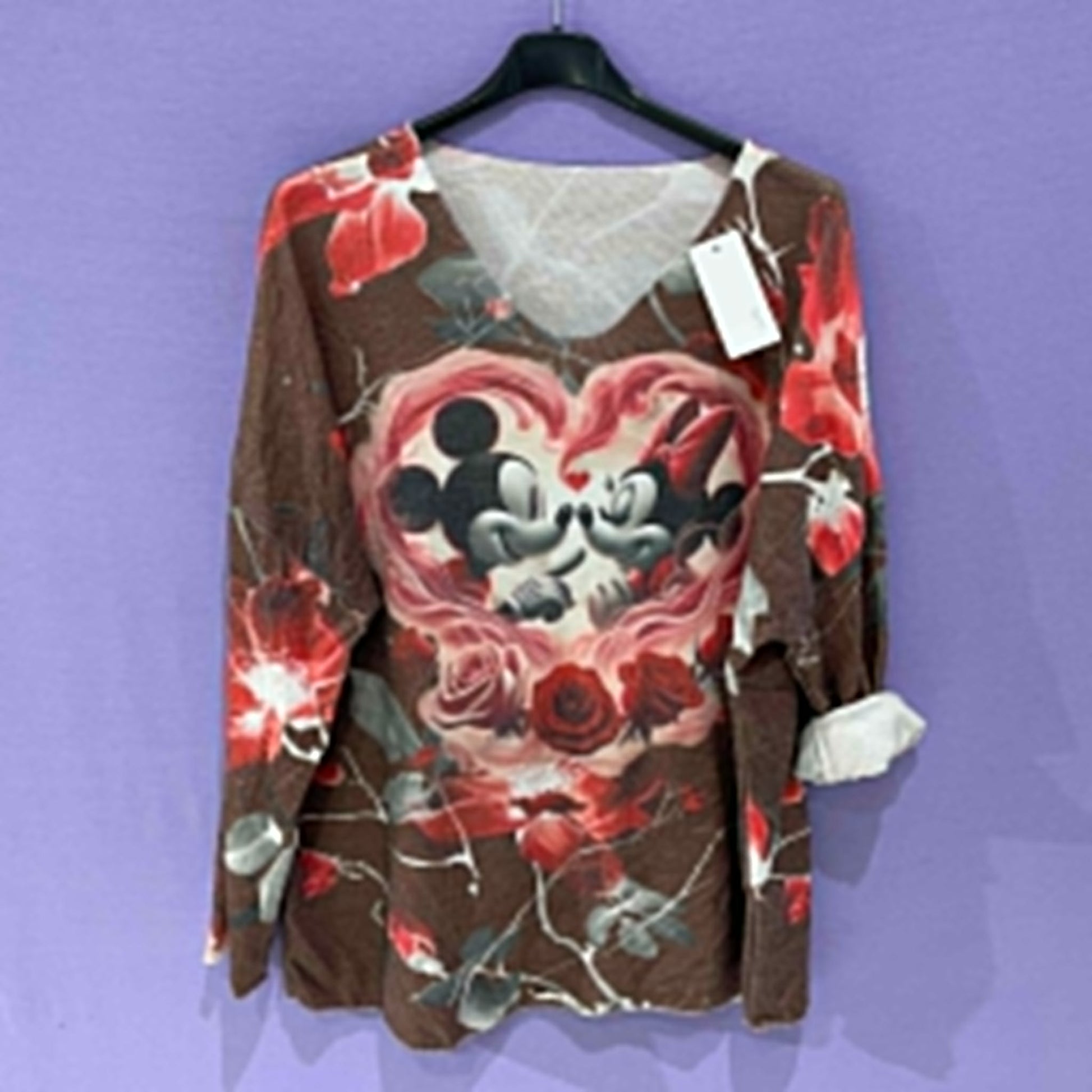 Maxi maglia fantasy curvy