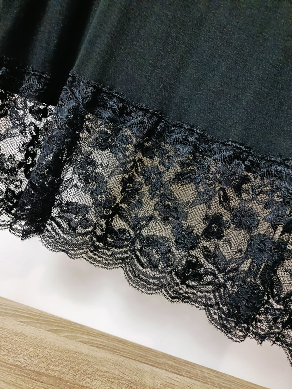 Maxi Maglia Pizzo manica lunga cuvry