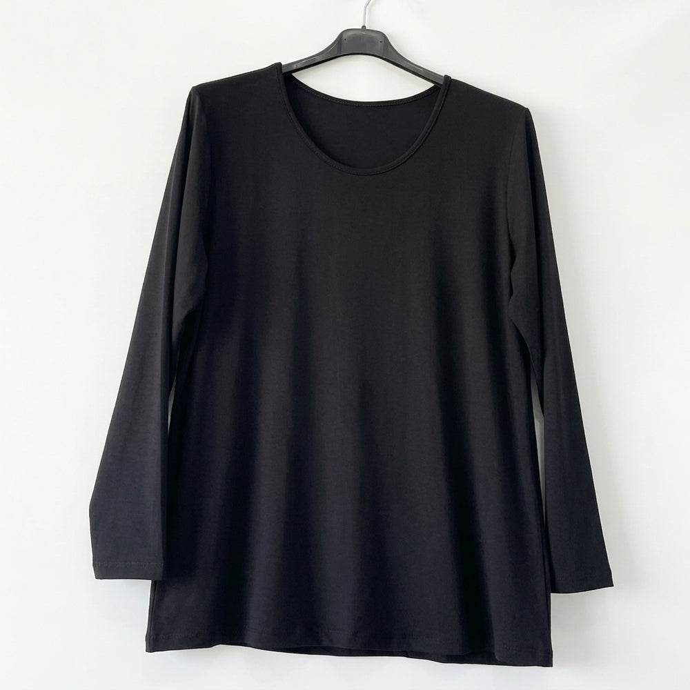 Maxi maglia seconda pelle elasticizzata curvy
