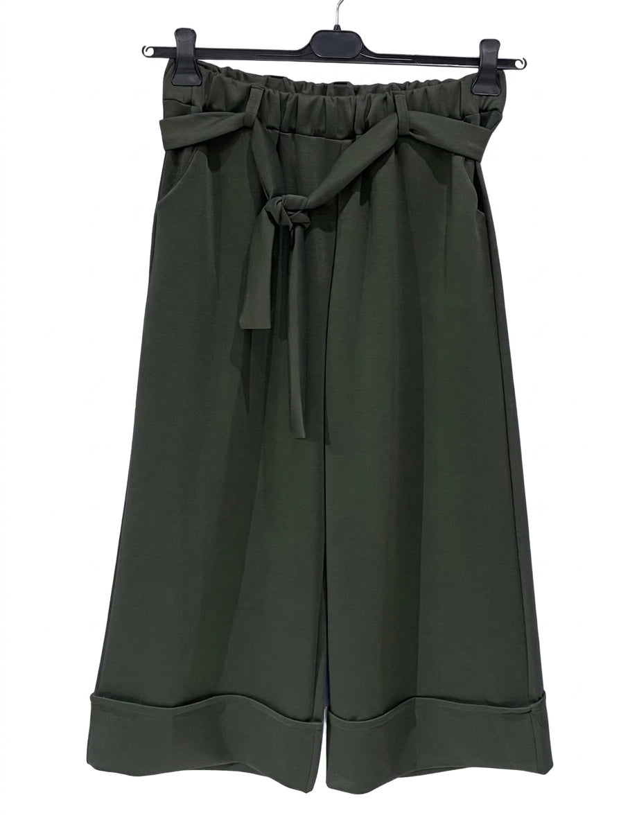 Maxi pantalone pistone laccio curvy
