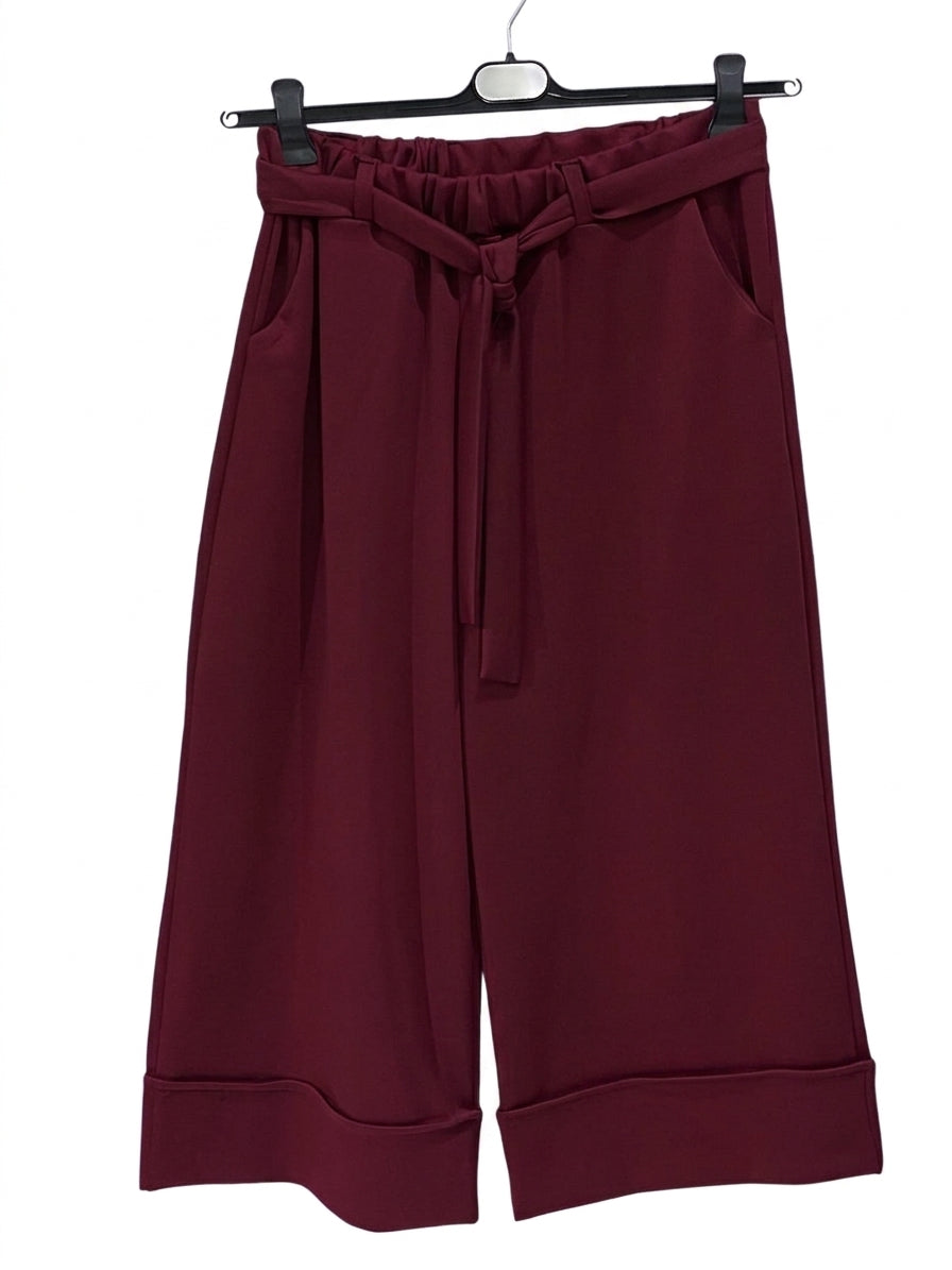Maxi pantalone pistone laccio curvy