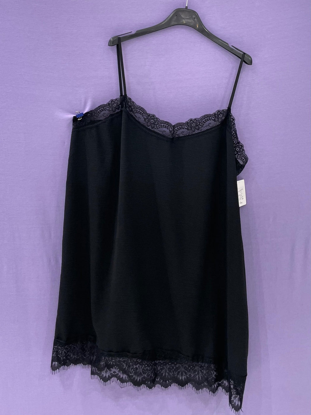 Maxi Top Canotta pizzo
