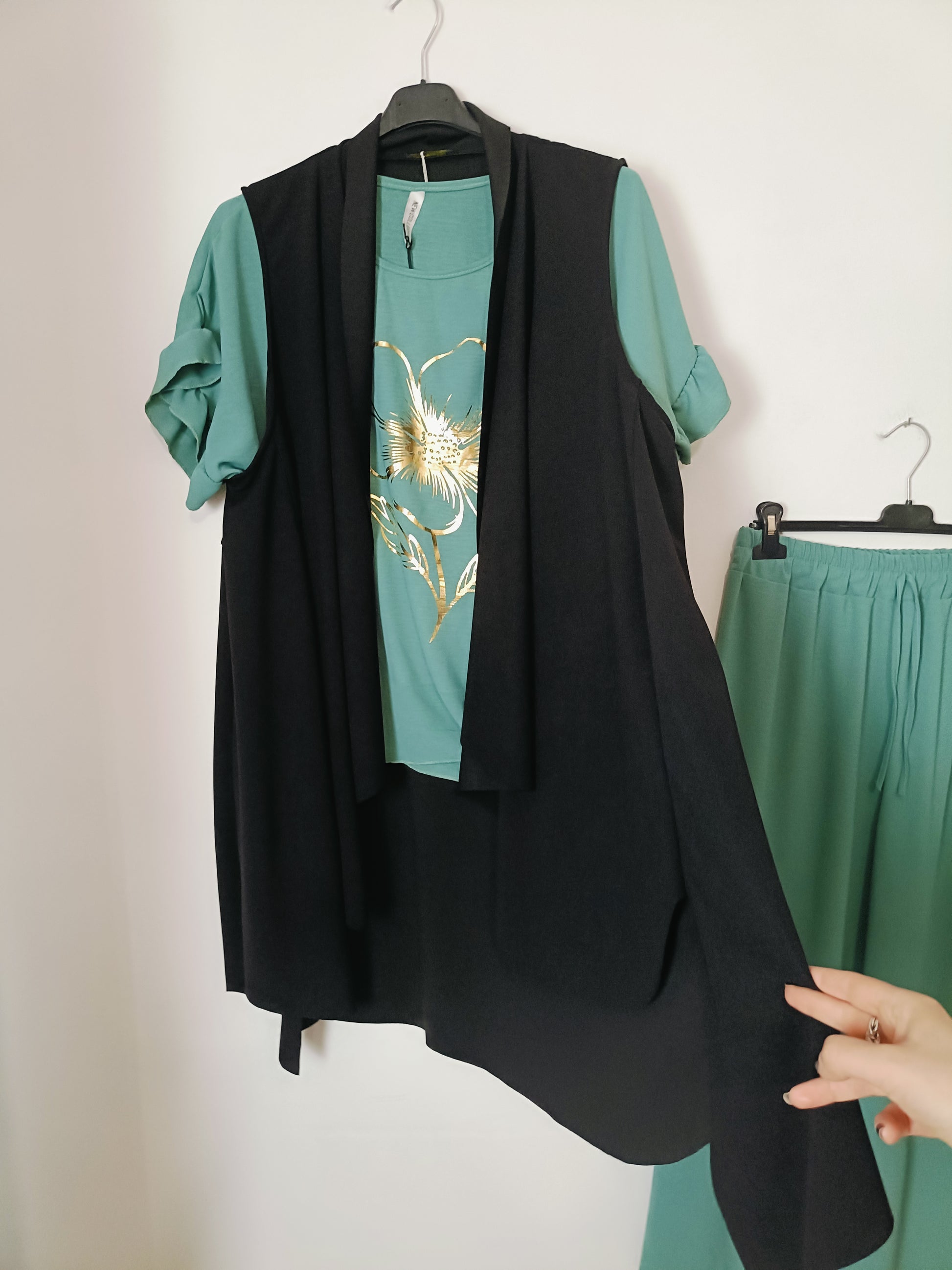 Maxi Gilet Curvy Black