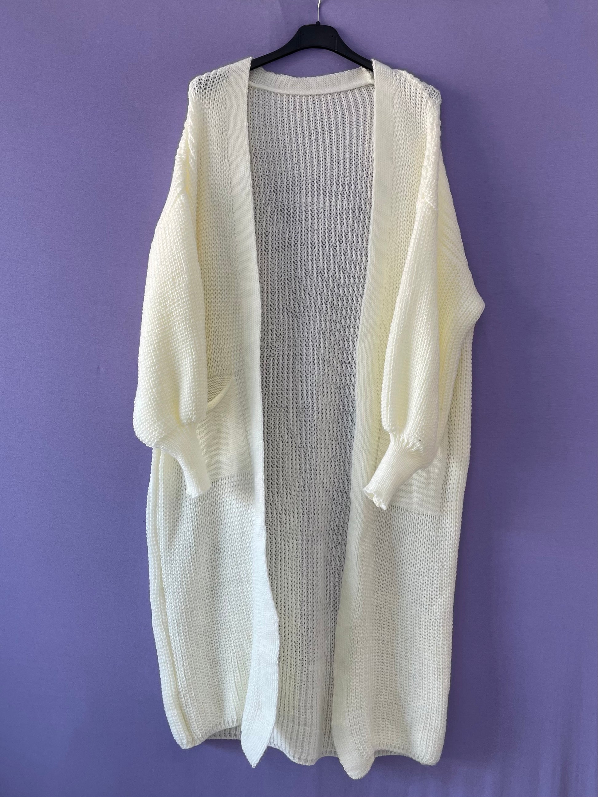 Maxi cardigan curvy plus