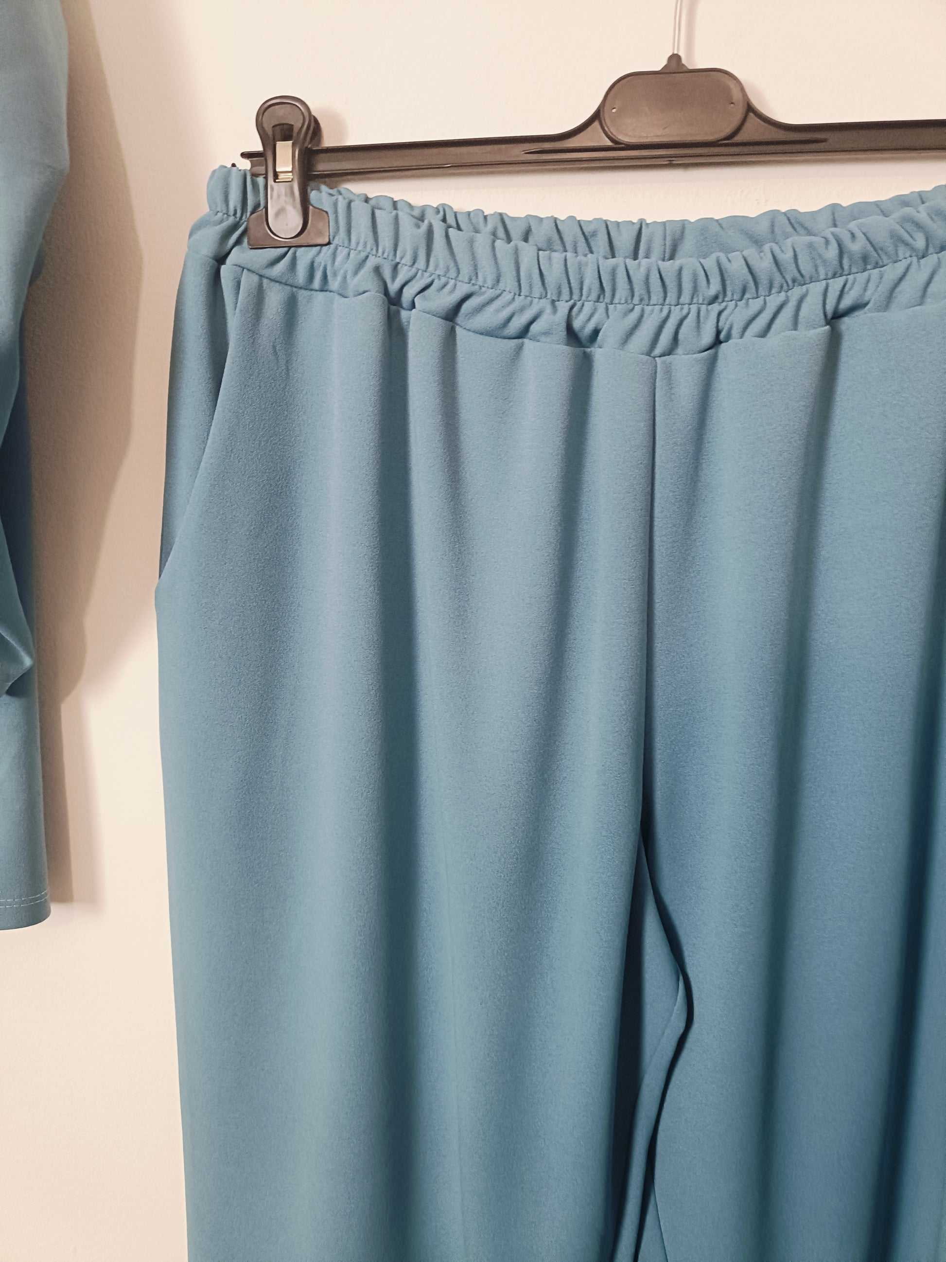 Tailleur Curvy azzurro