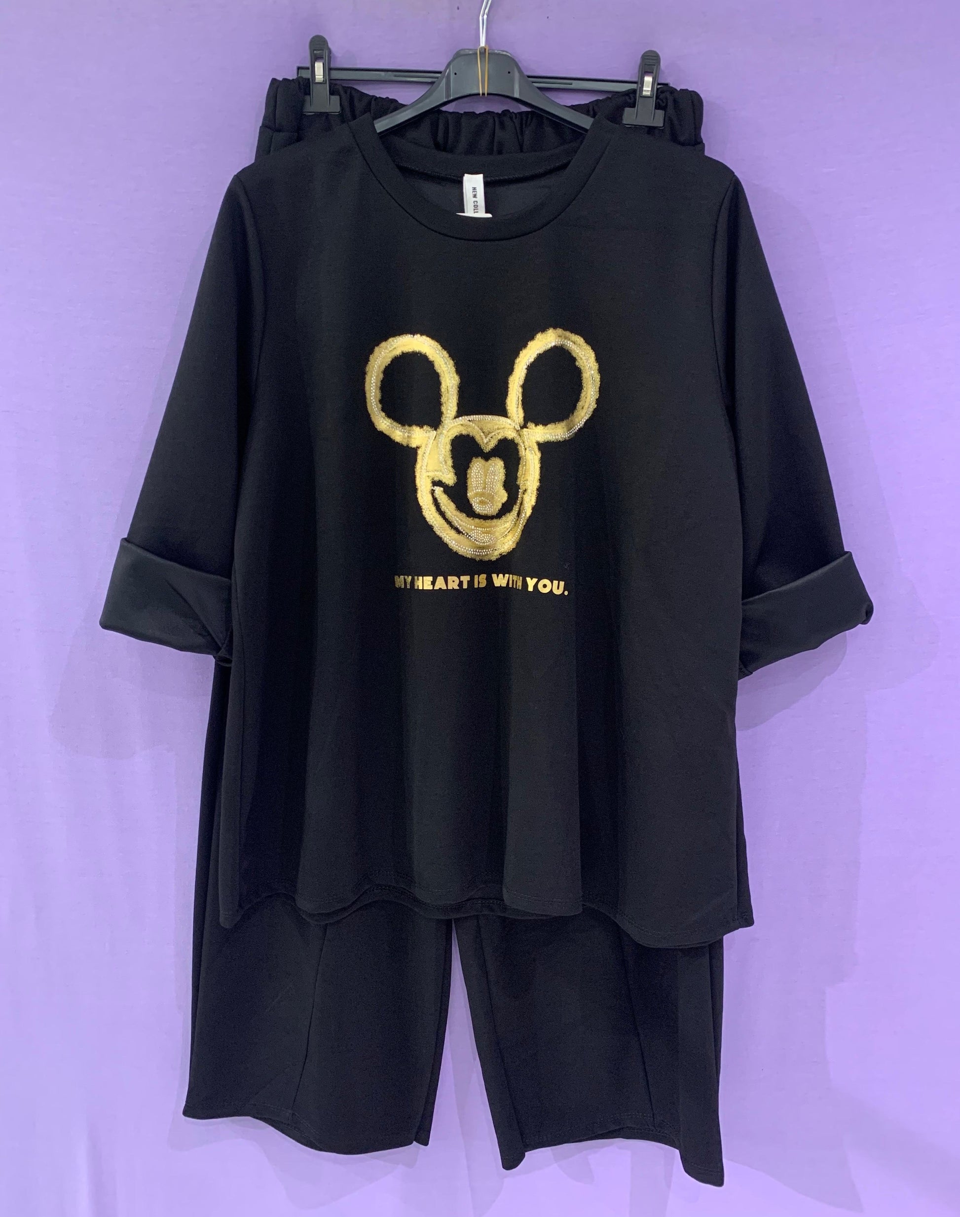 Maxi tuta Mickey Mouse curvy