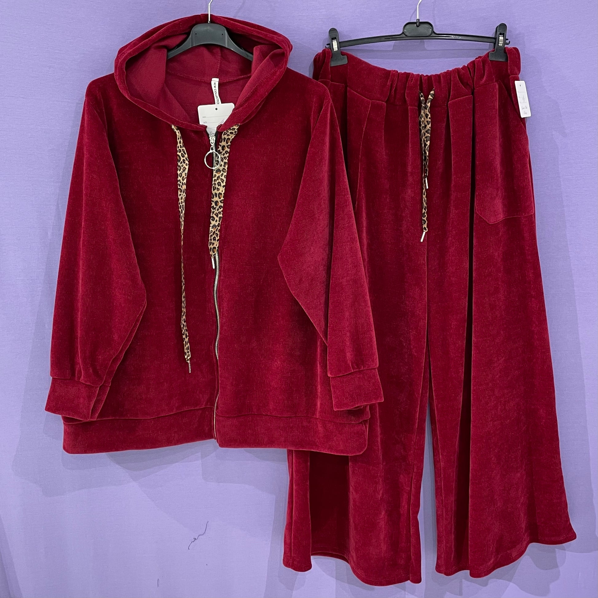 Maxi tuta dettagli animalier curvy