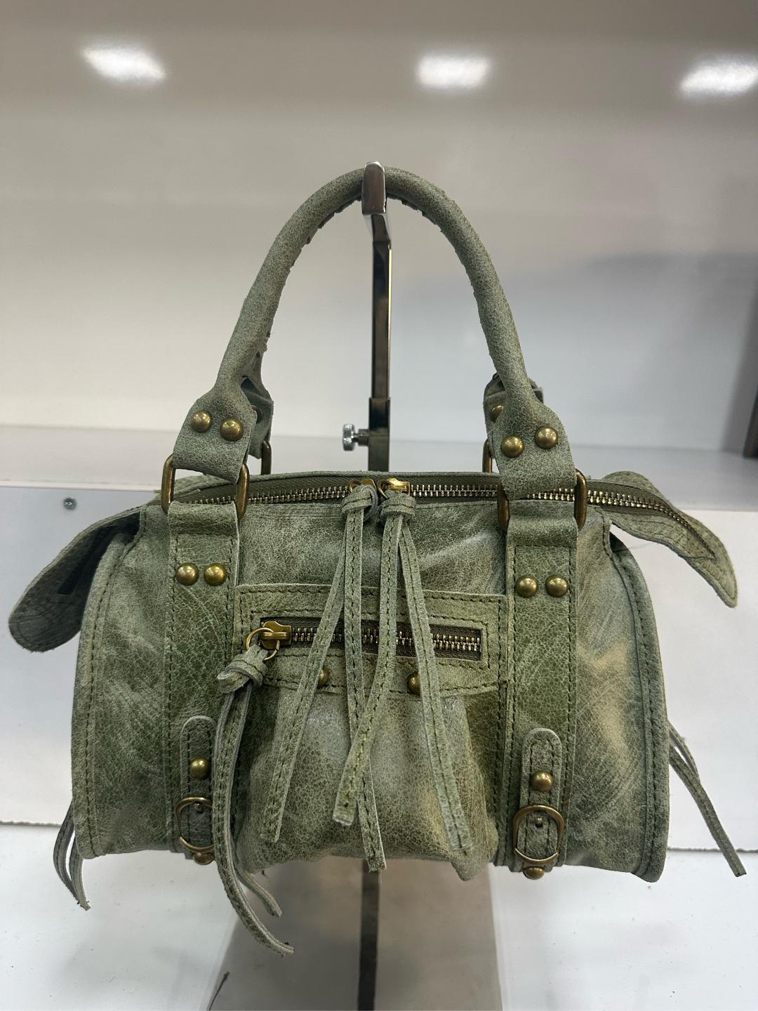 City bag piccola vera pelle