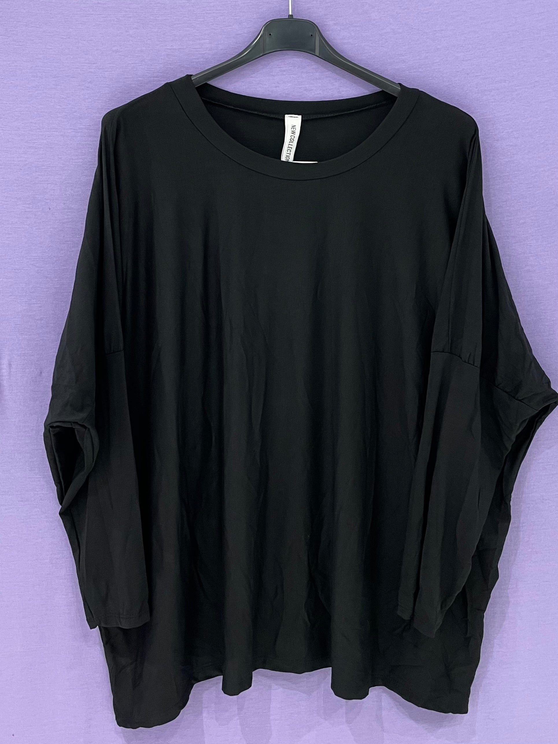 Maxi maglia manica lunga curvy