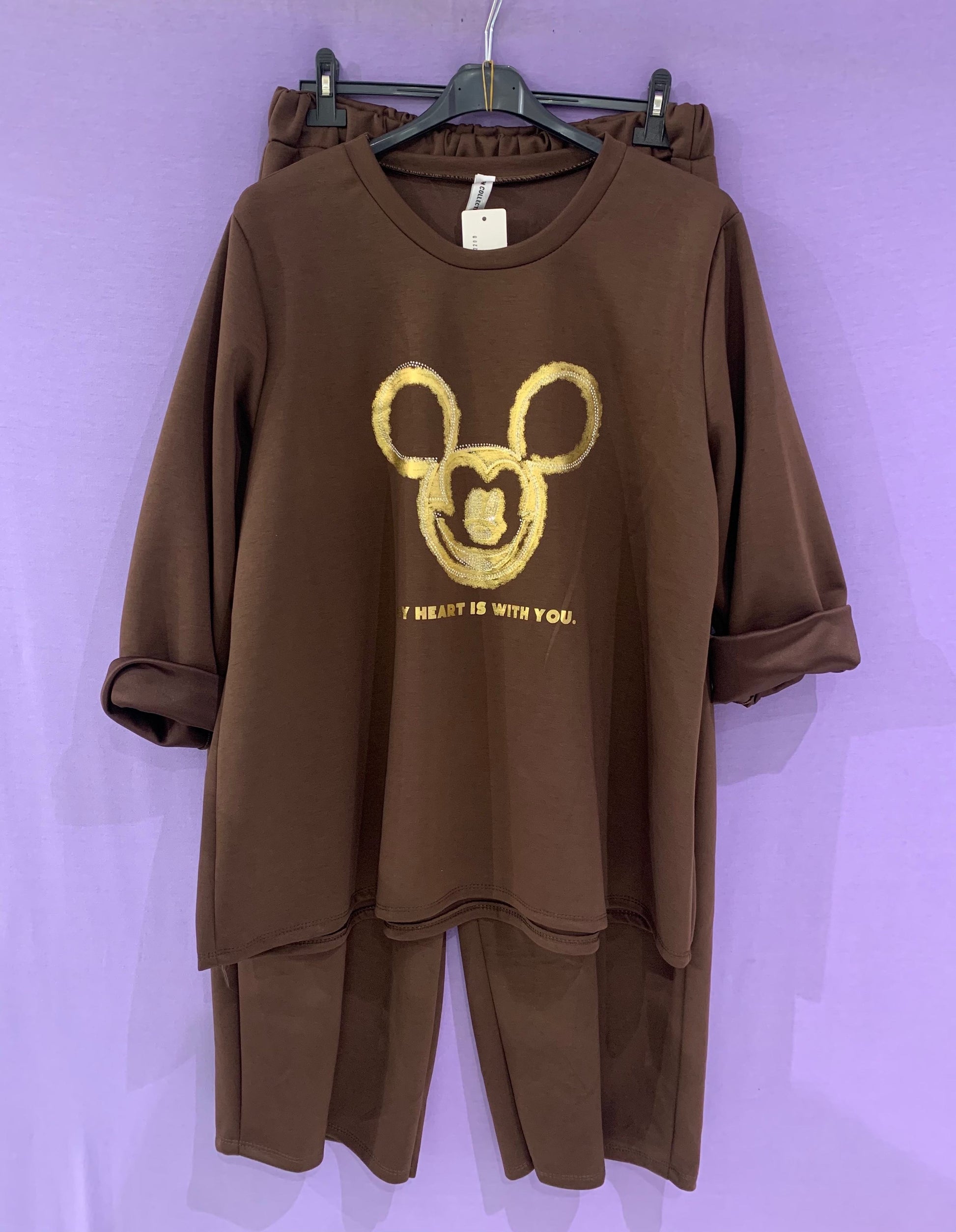 Maxi tuta Mickey Mouse curvy