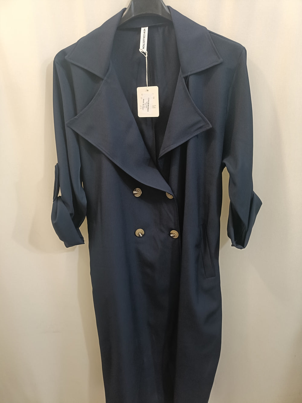 Trench Sfoderato Lungo - taglie comode
