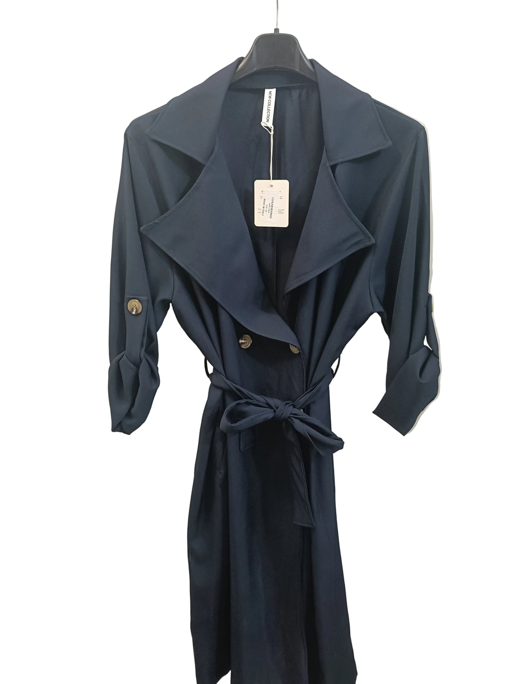 Trench Sfoderato Lungo - taglie comode