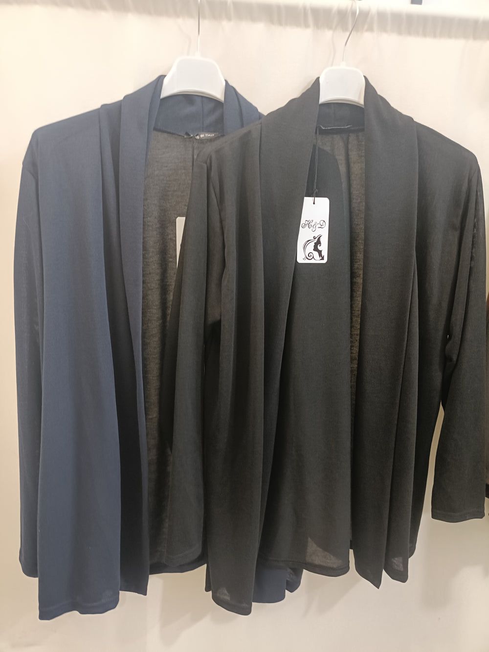Cardigan Over tinta unita - taglie comode
