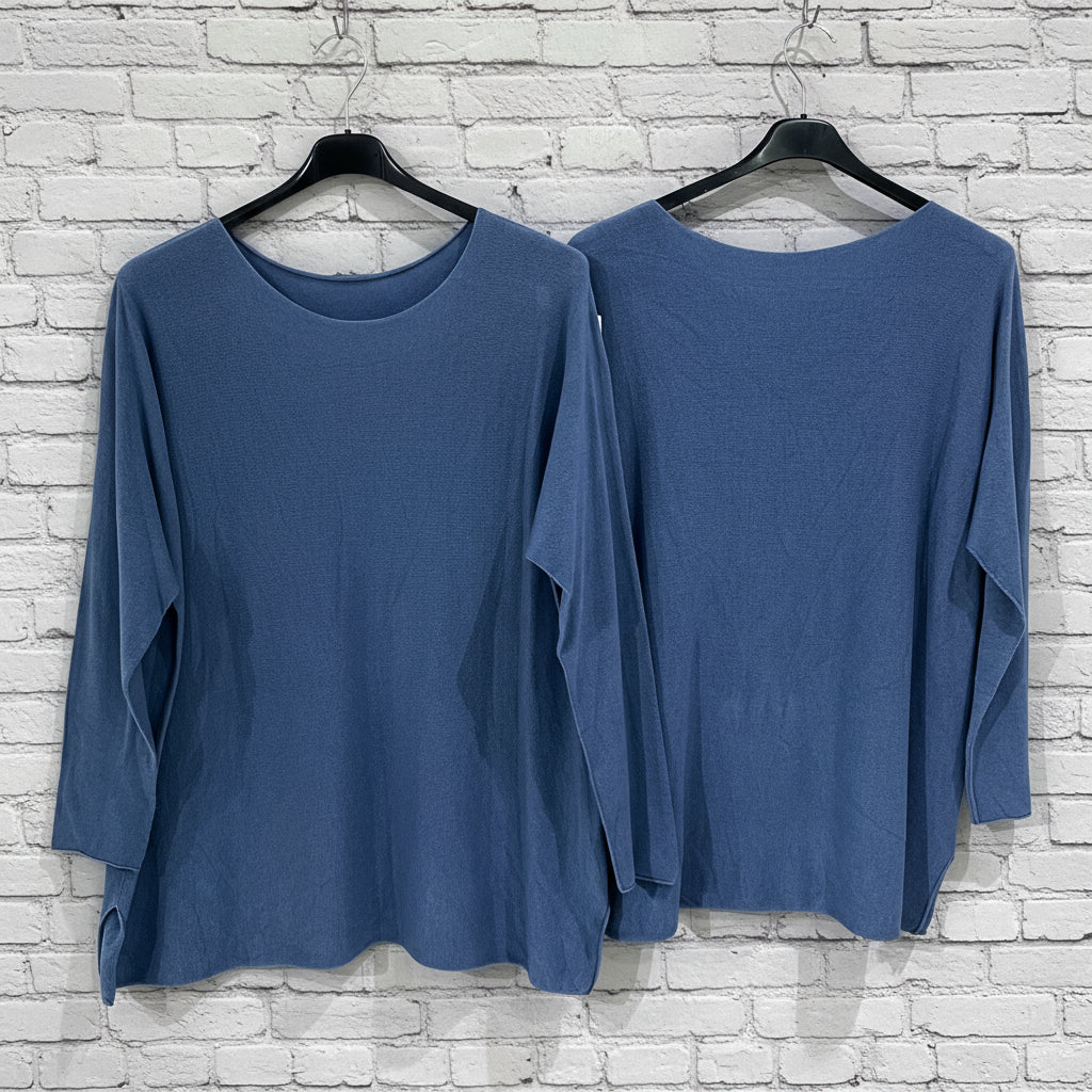 Maxi maglia elasticizzata curvy