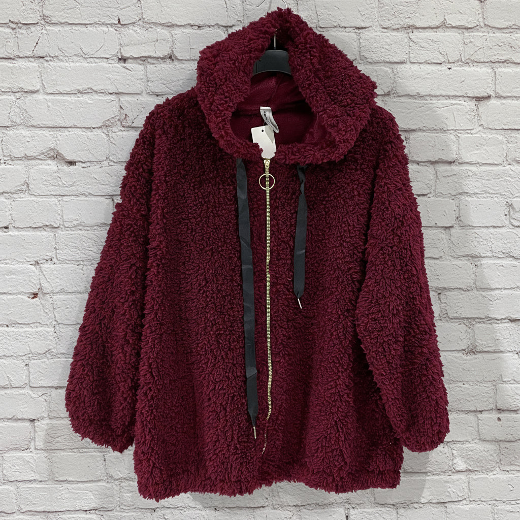 Maxi felpa teddy curvy