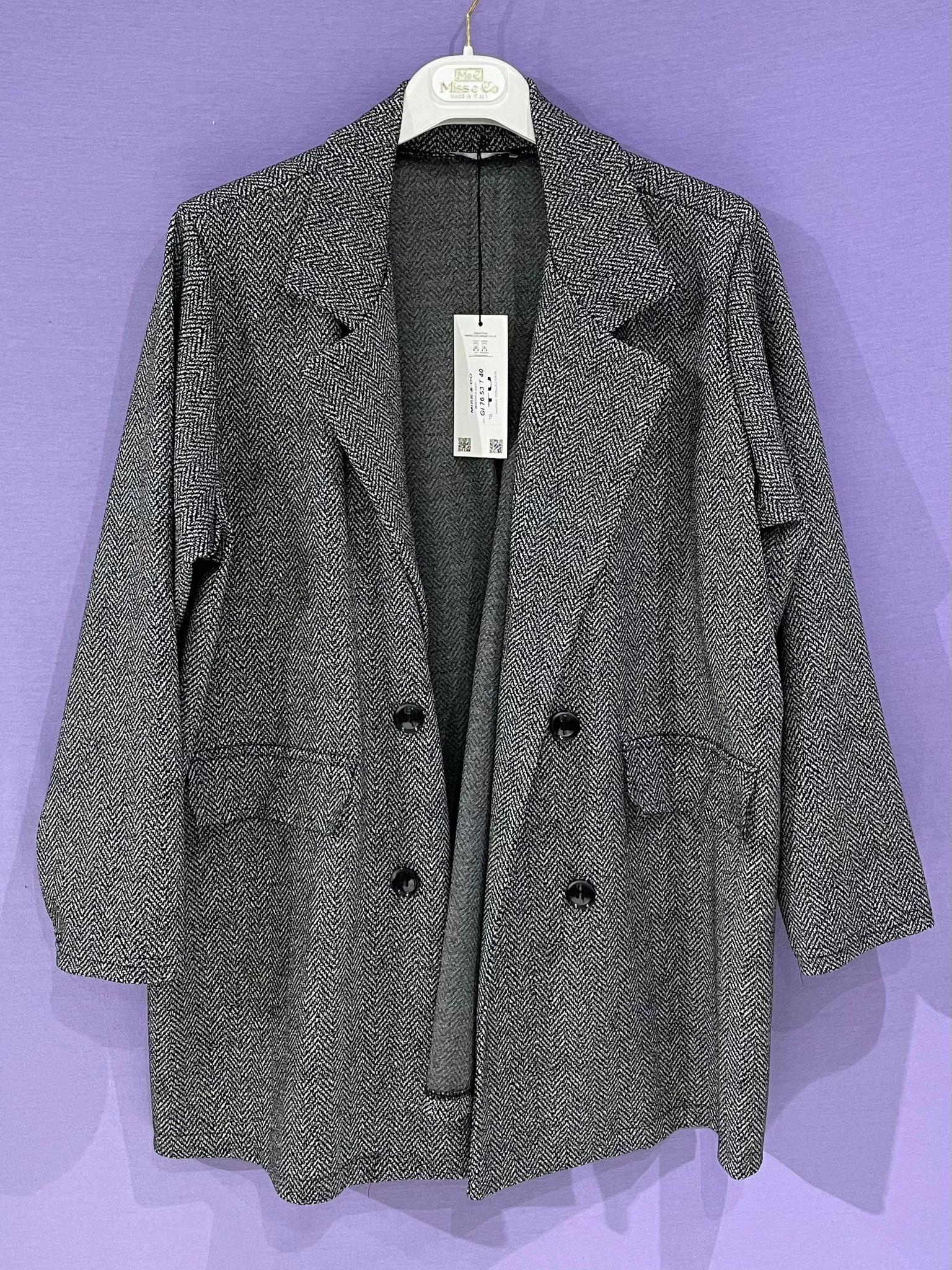 Cappotto sale pepe curvy