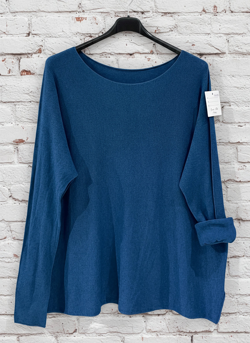 Maxi maglia elasticizzata curvy