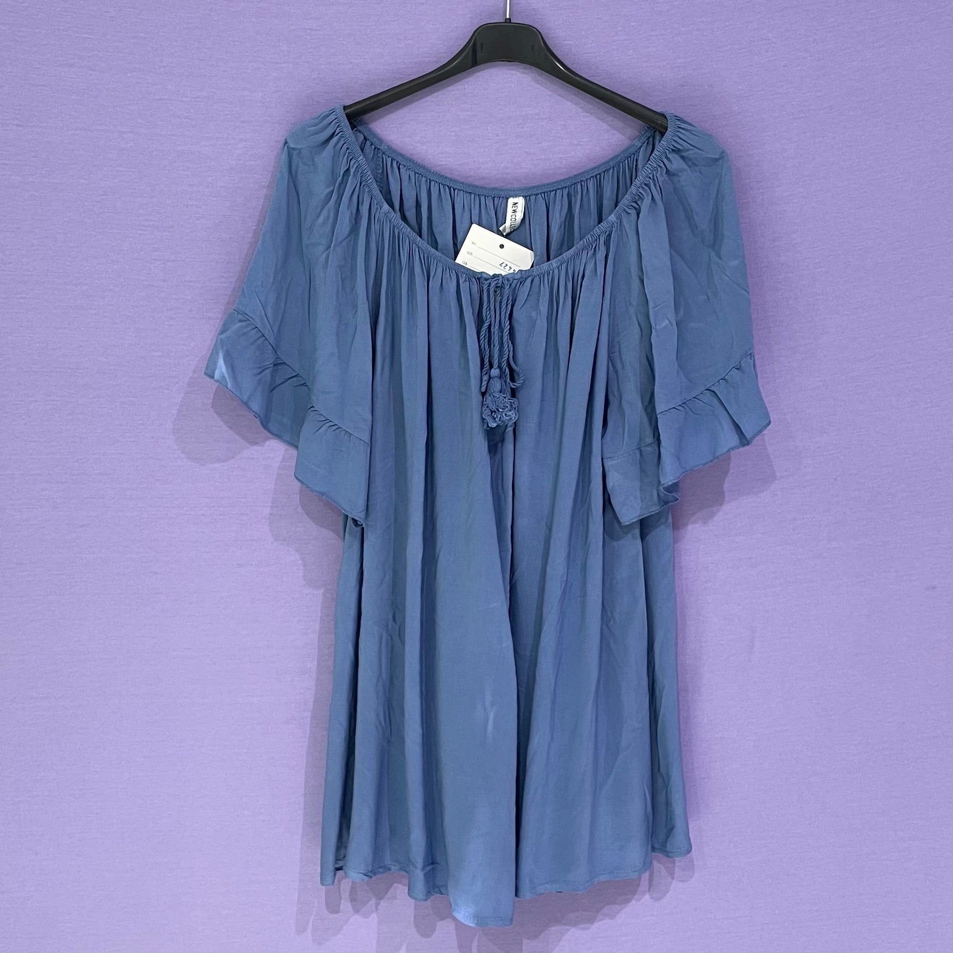 Blusa scollo morbido