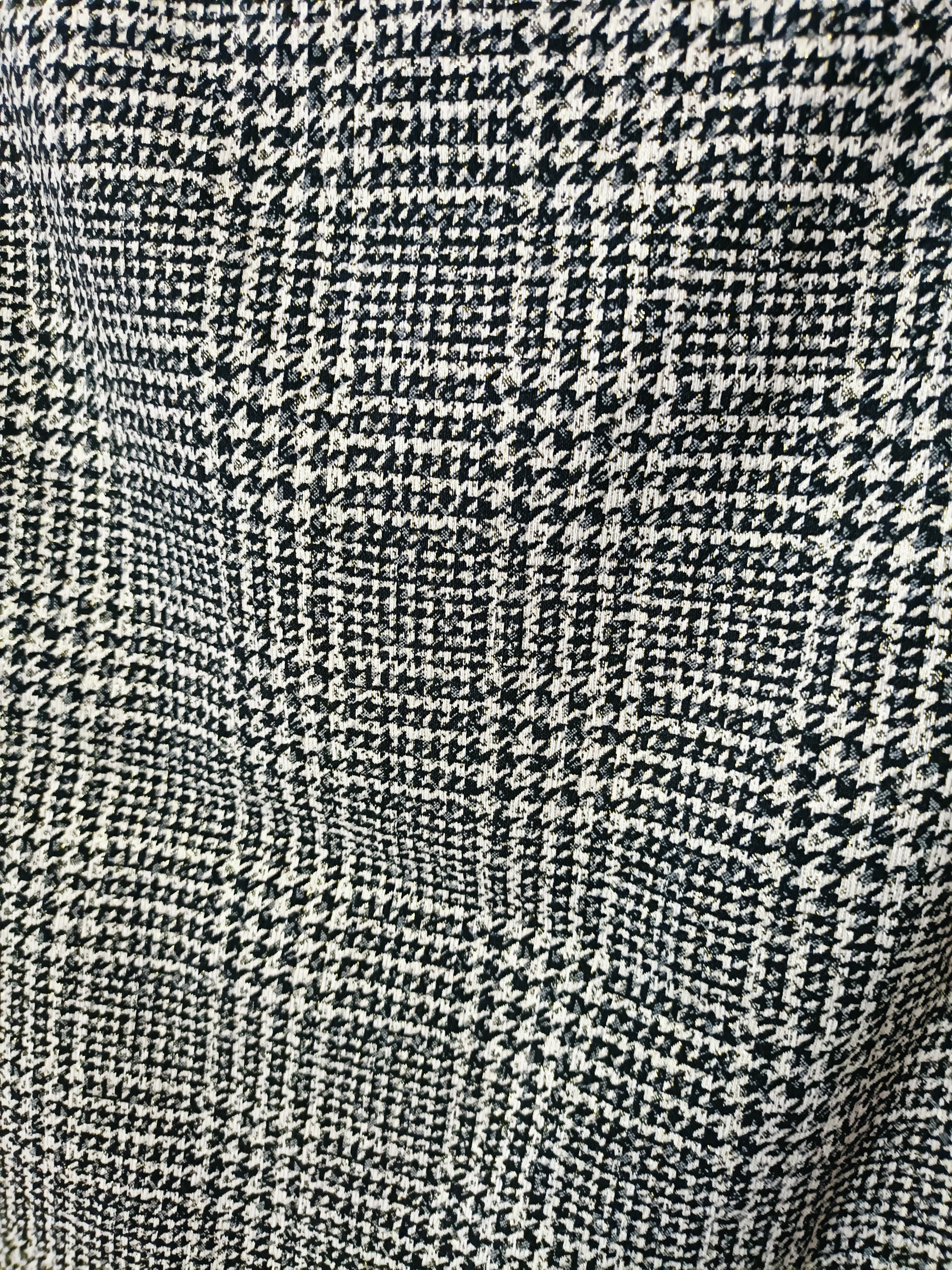 Gonna lurex ecopelle curvy