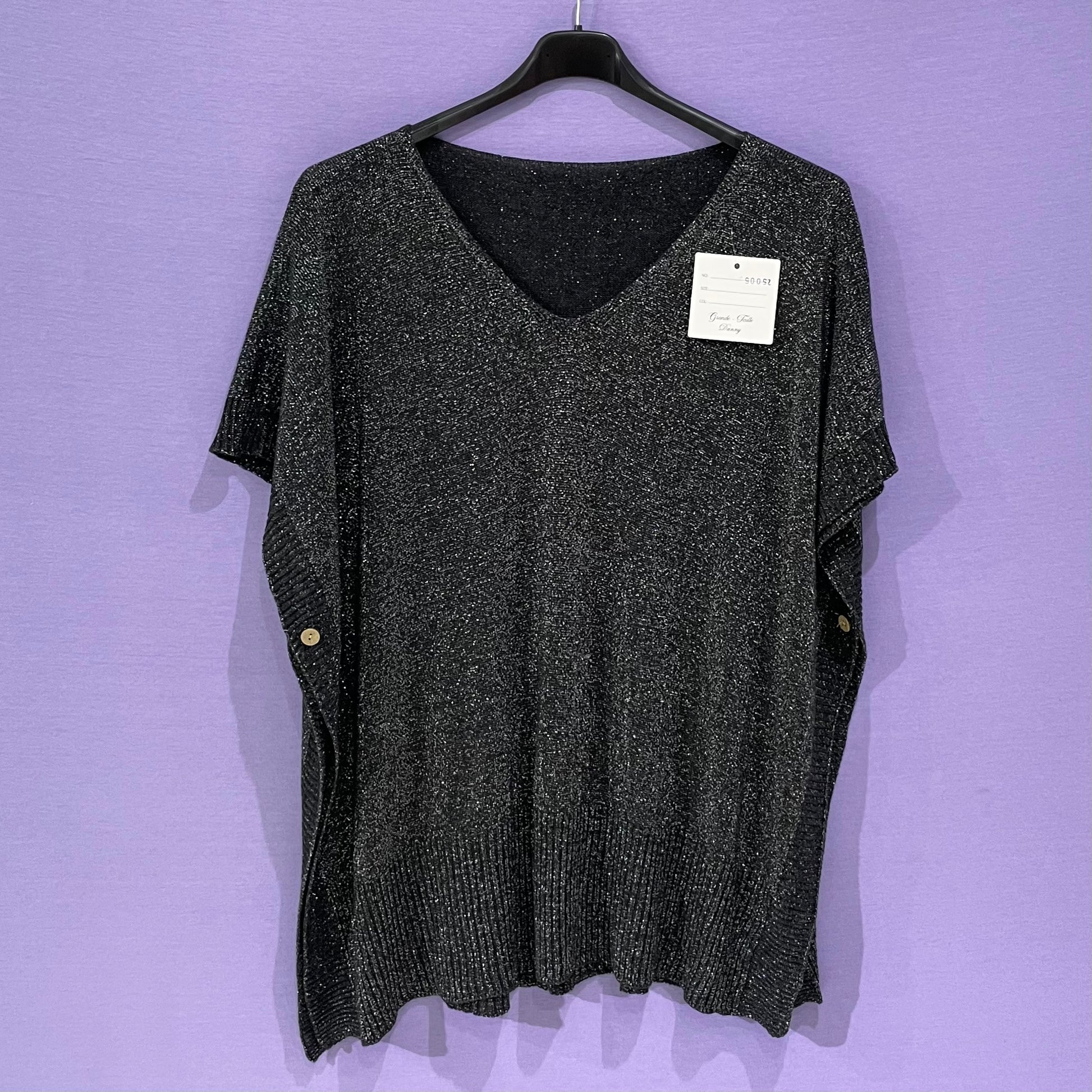 Maxi cappa lurex curvy