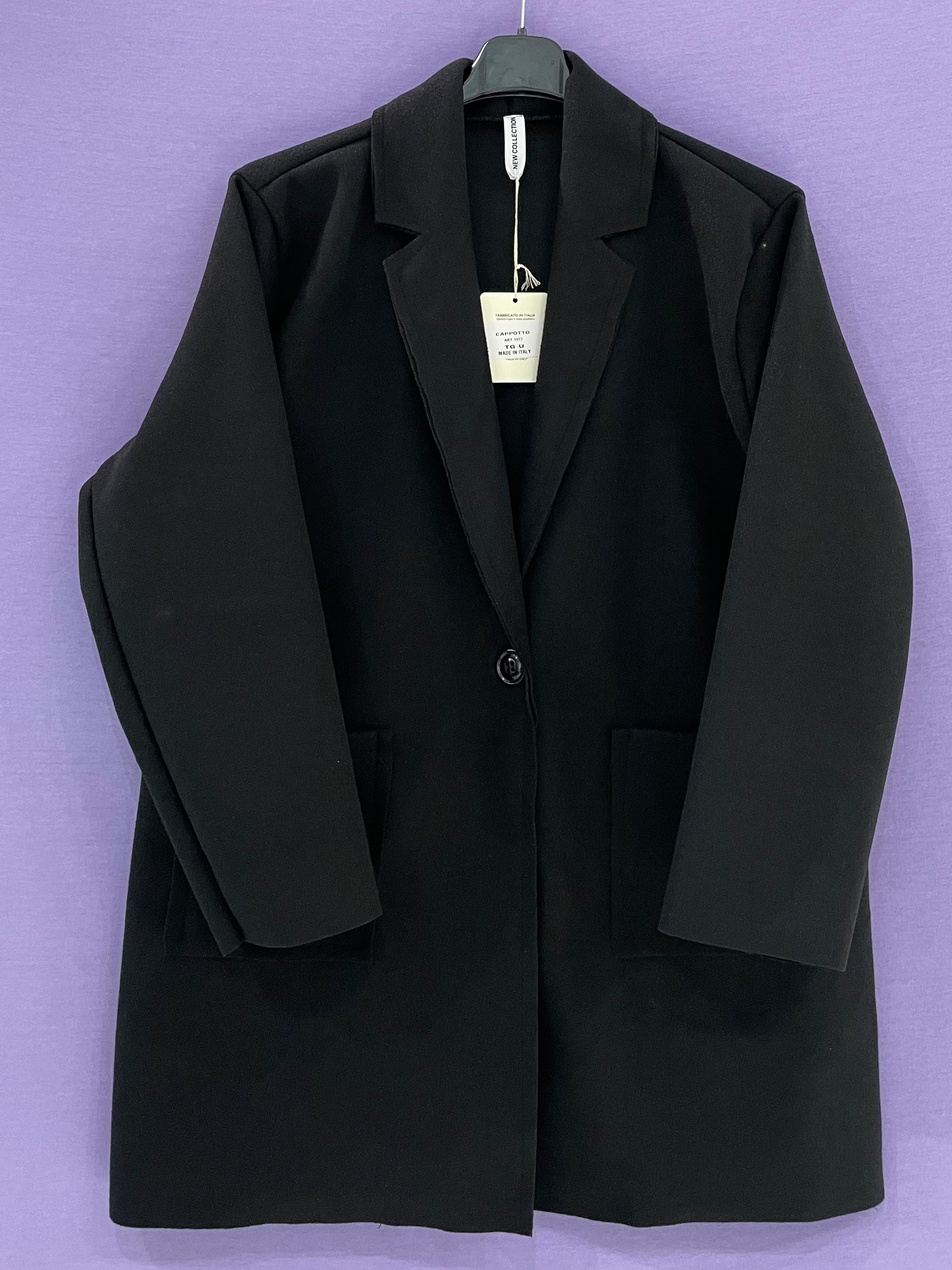 Cappotto corto curvy