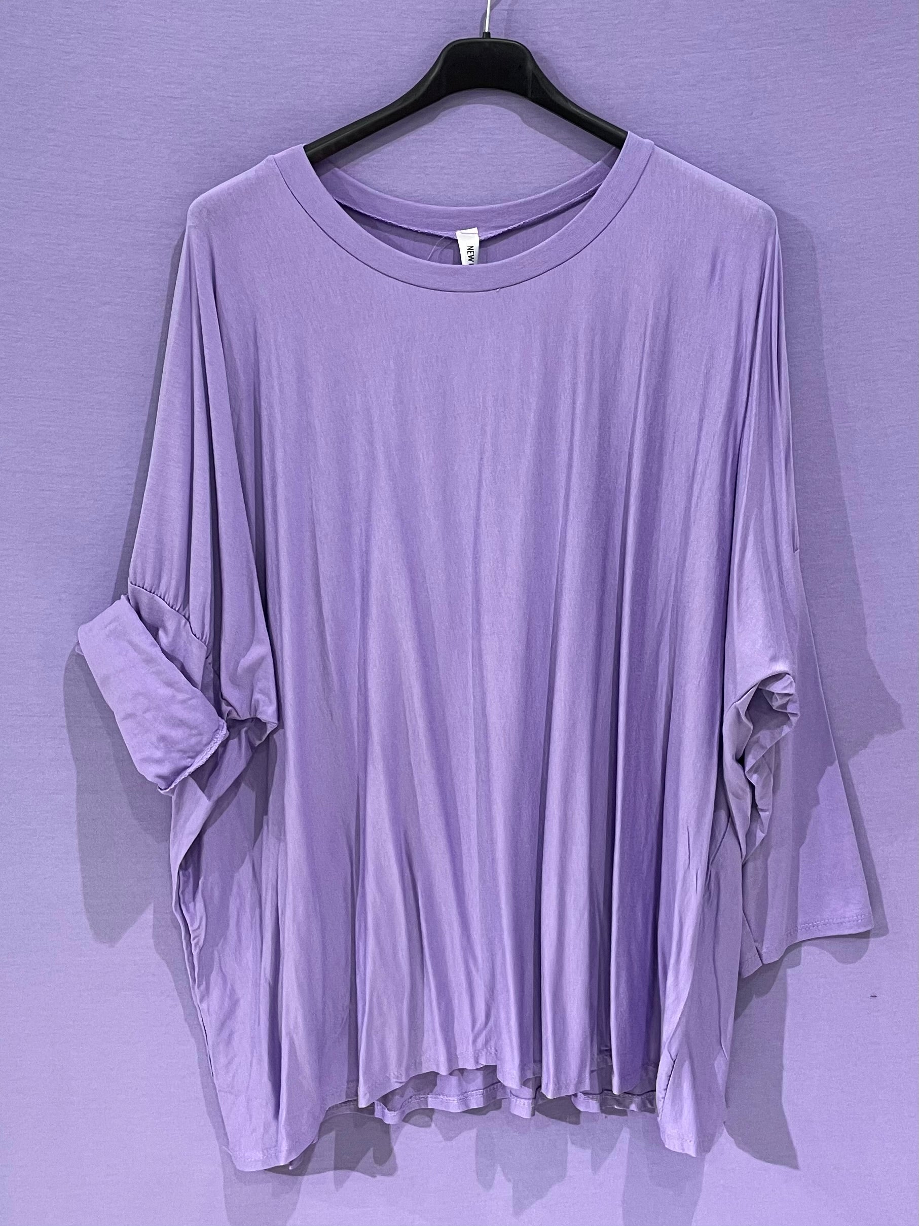 Maxi maglia manica lunga curvy