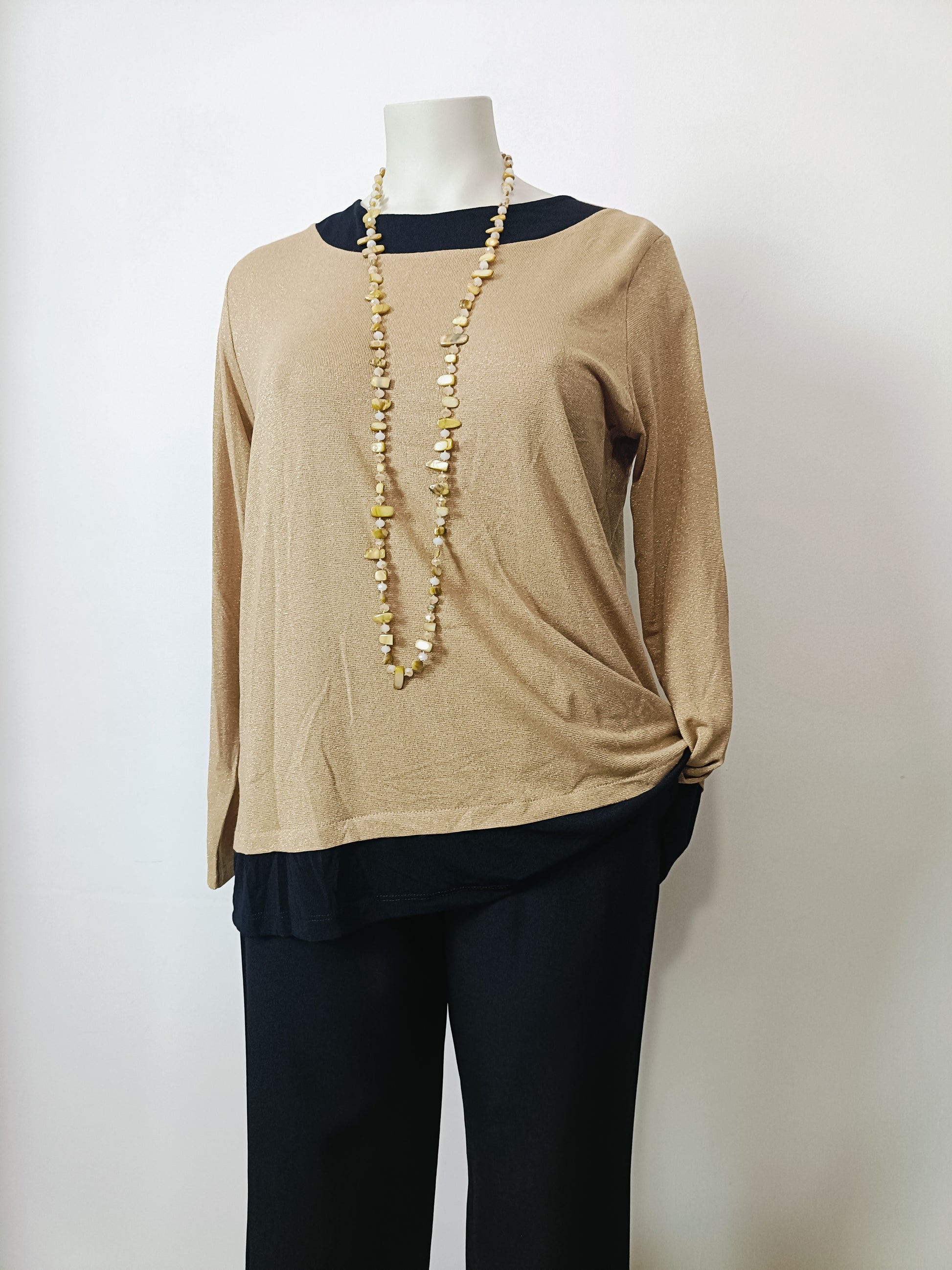 Blusa Curvy Gold