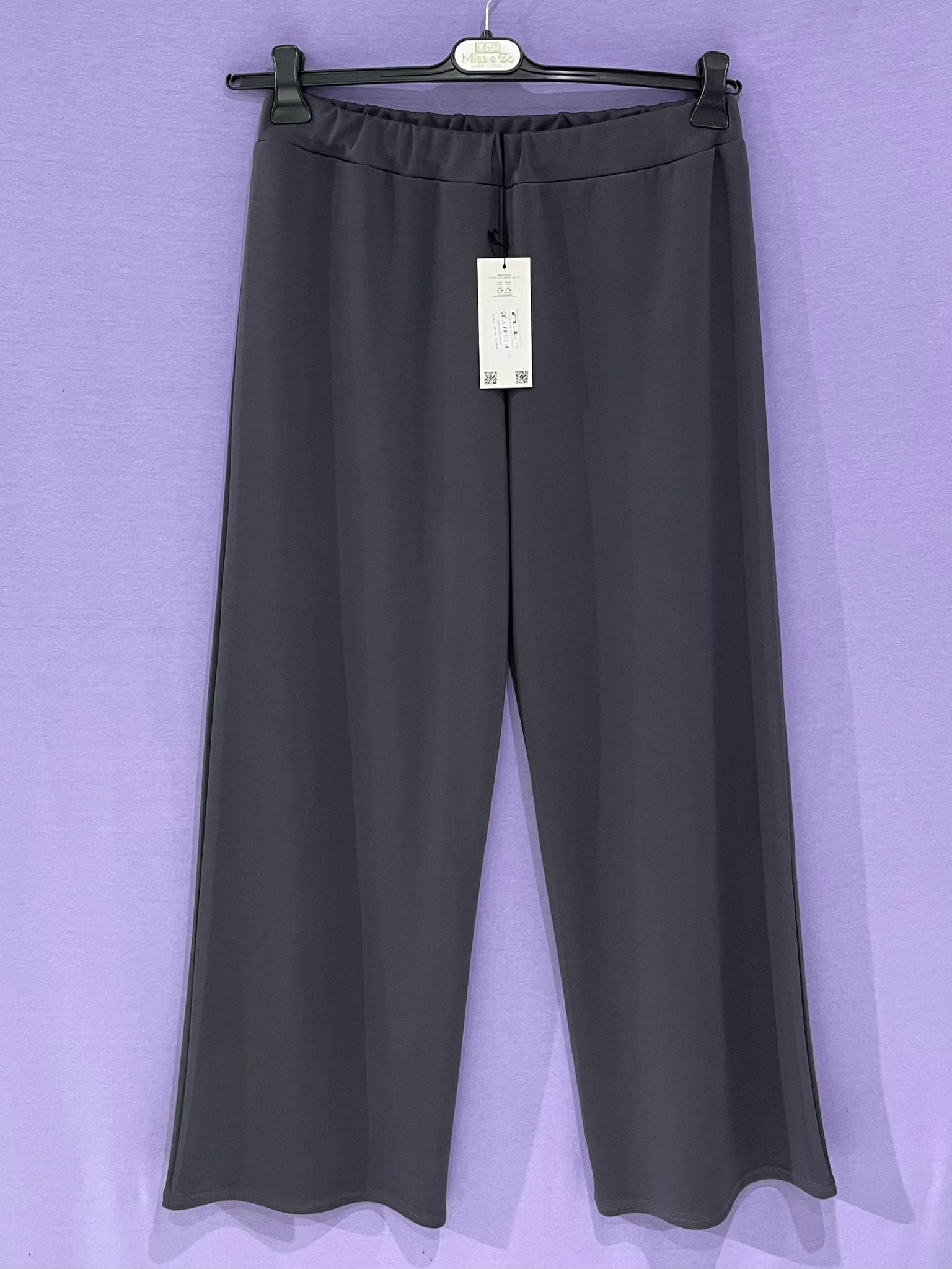Maxi pantalone elasticizzato curvy