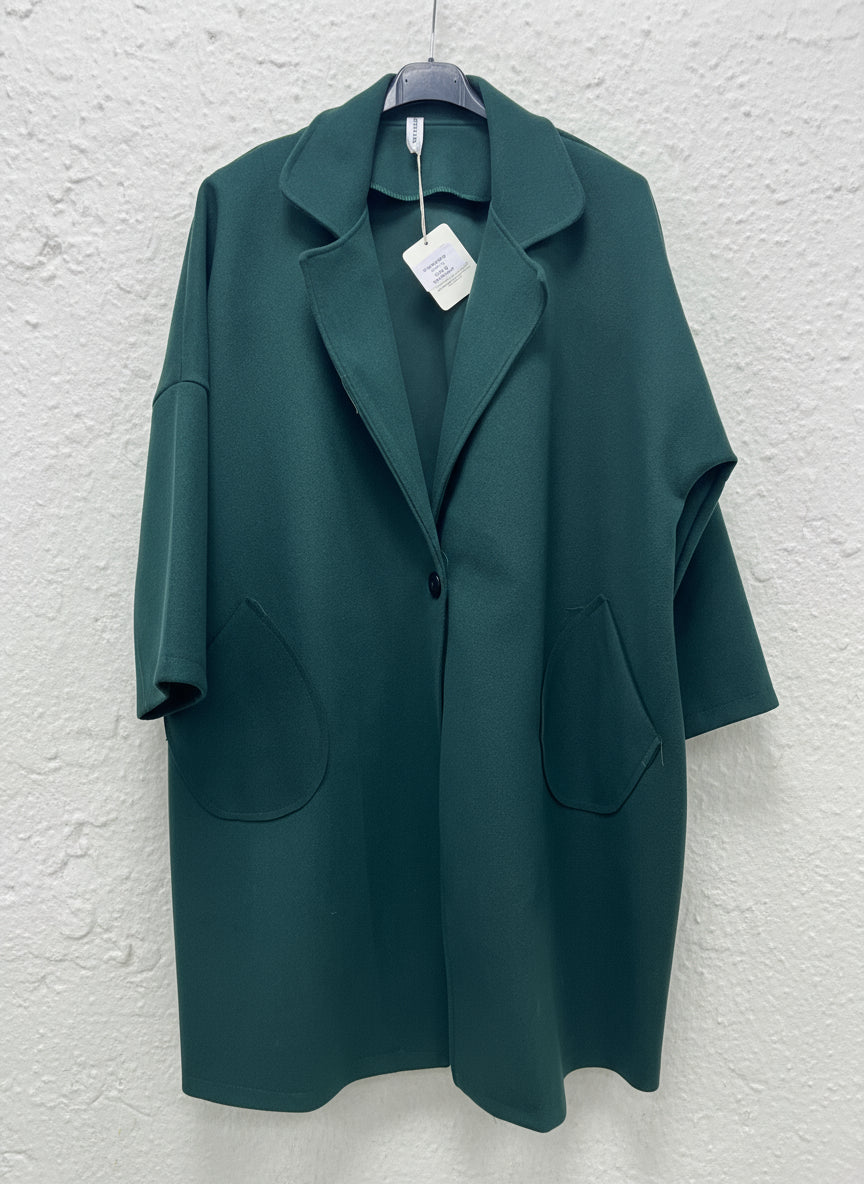 Cappotto lungo bottoni