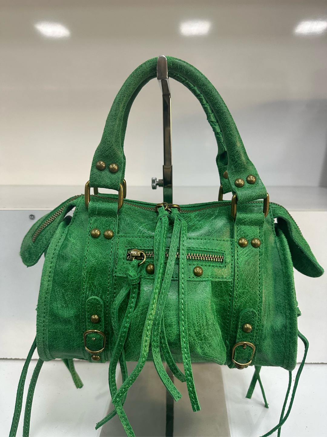 City bag piccola vera pelle