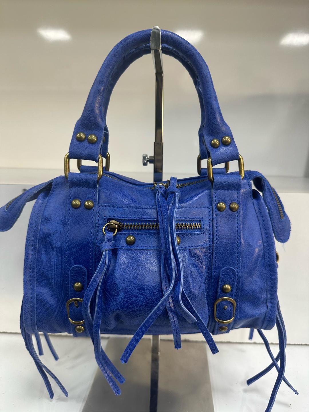 City bag piccola vera pelle