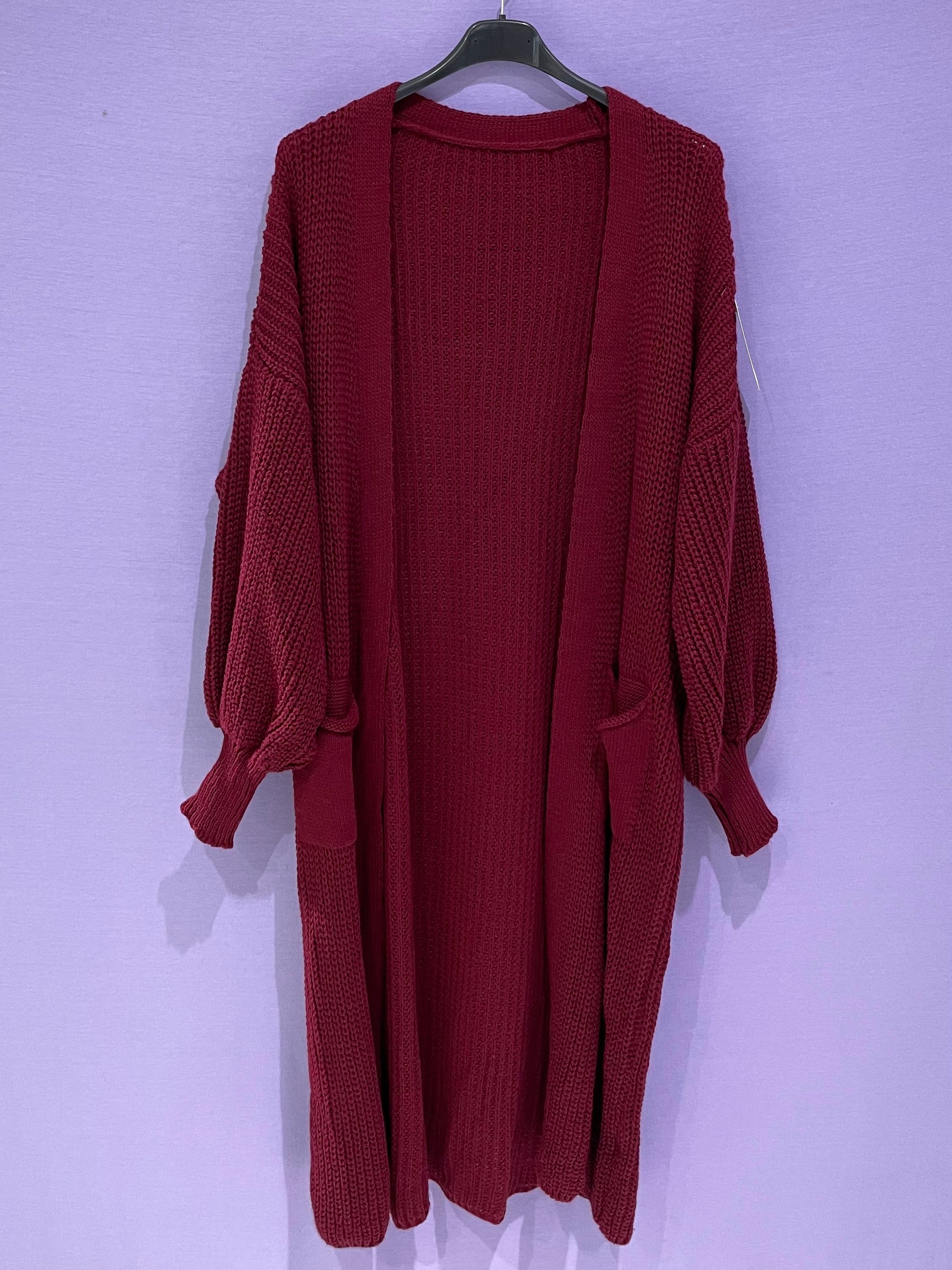 Maxi cardigan curvy plus