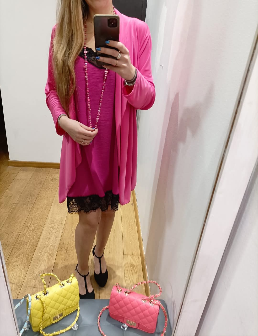 Maxi top Mini abito pizzo