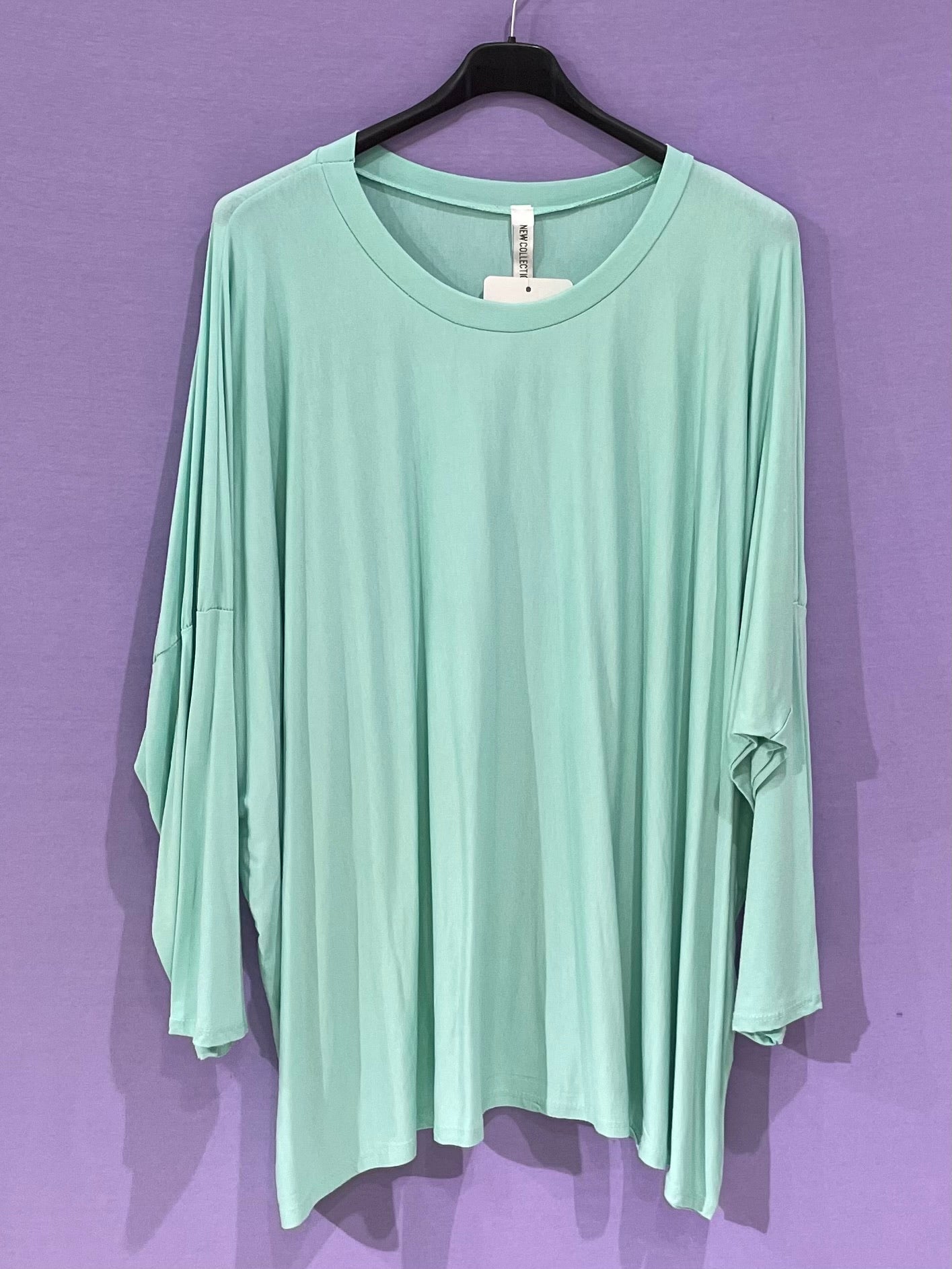 Maxi maglia manica lunga curvy