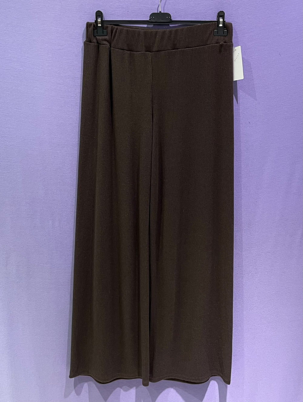 Pantaloni costine e lurex