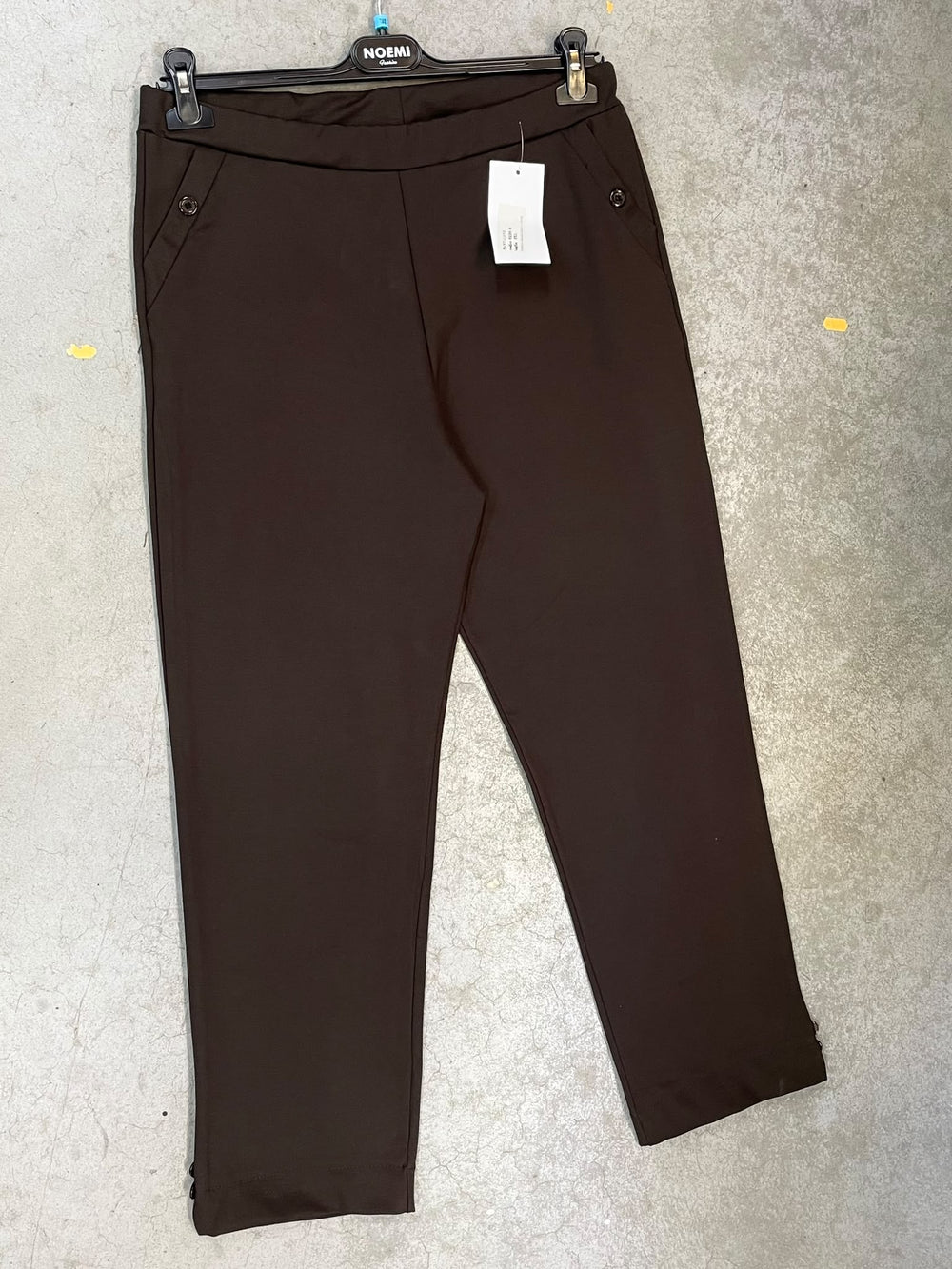 Pantalone taglie comode elastico in vita