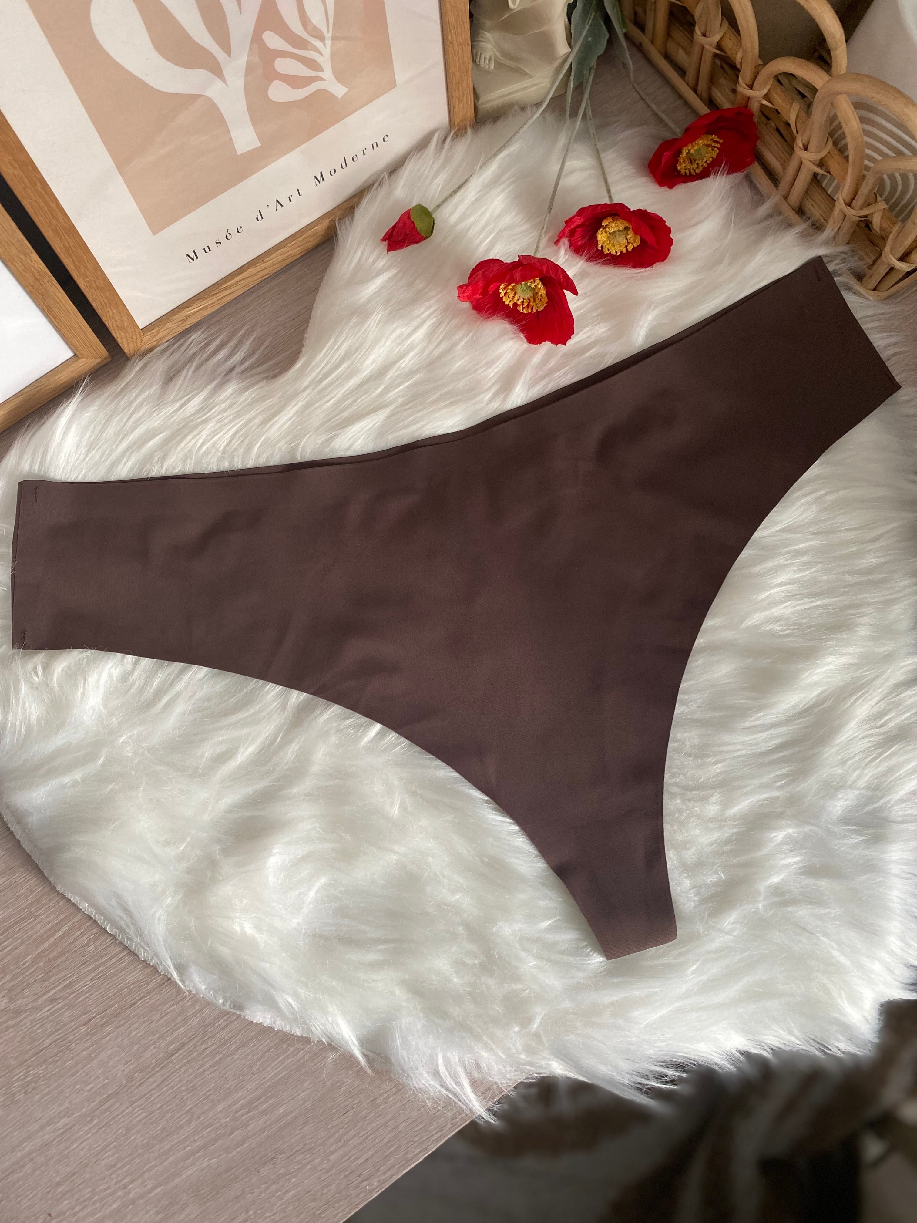 Tanga curvy microfibra invisibile taglio laser
