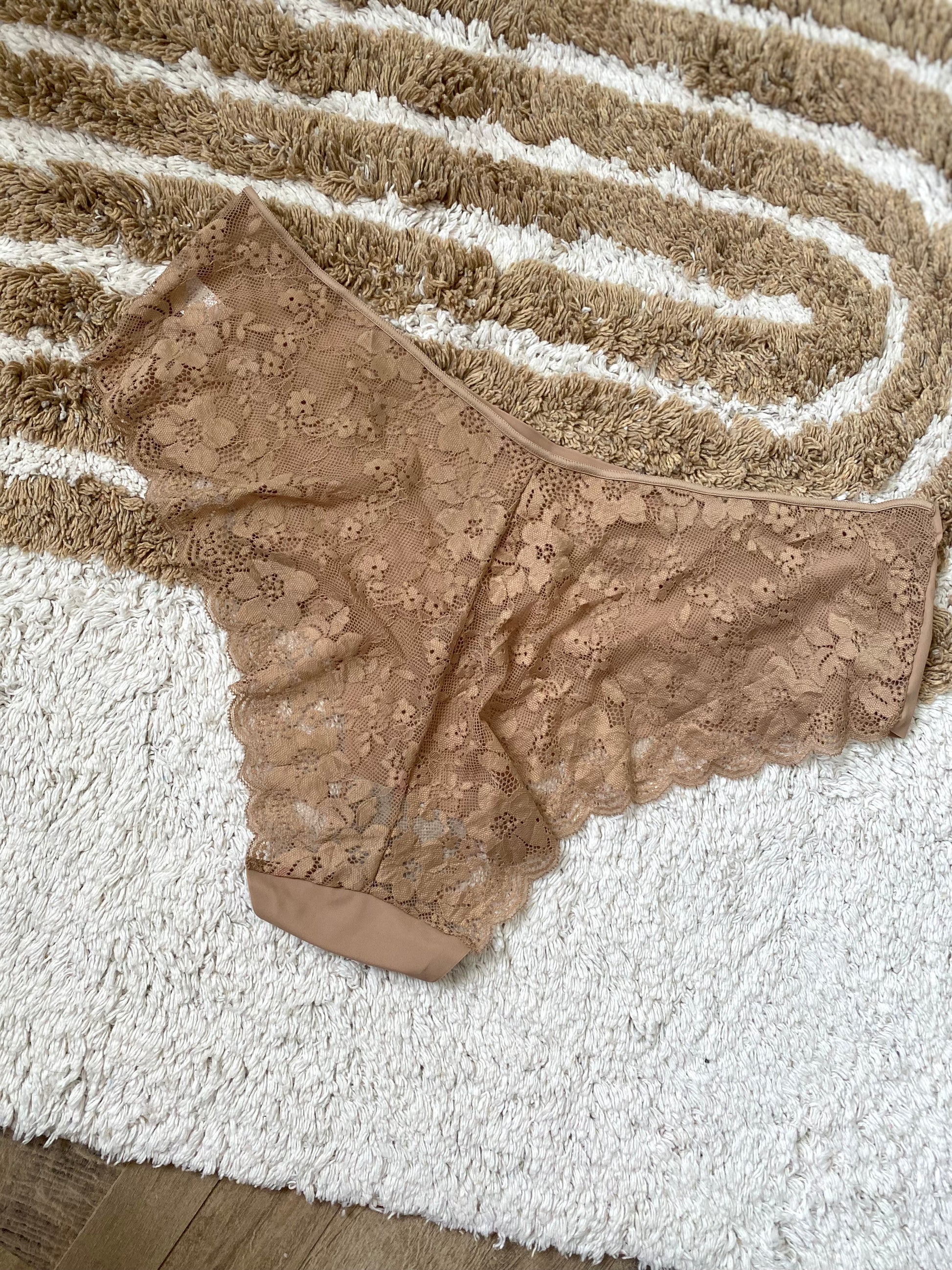 Slip retro pizzo