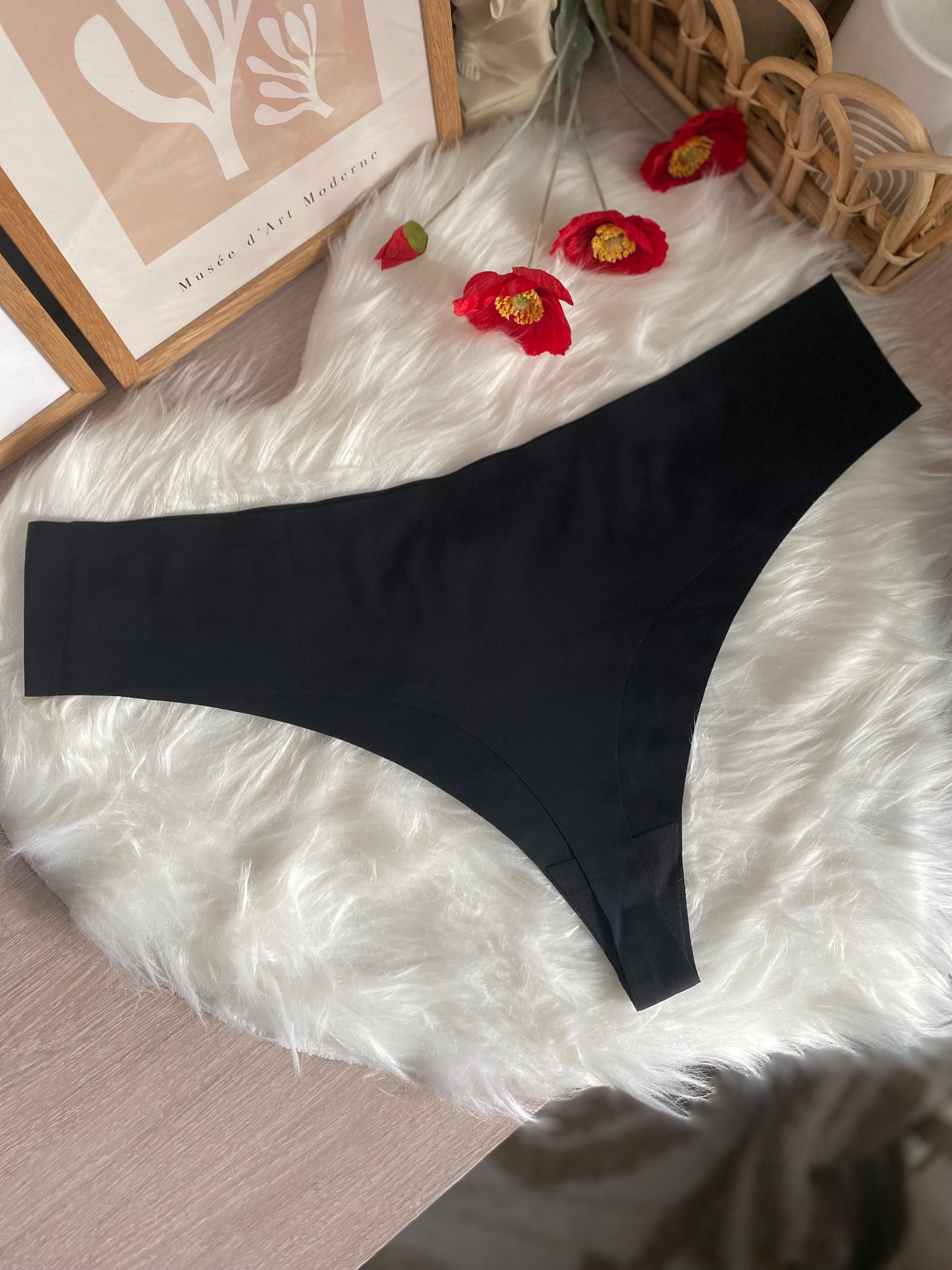 Tanga curvy microfibra invisibile taglio laser