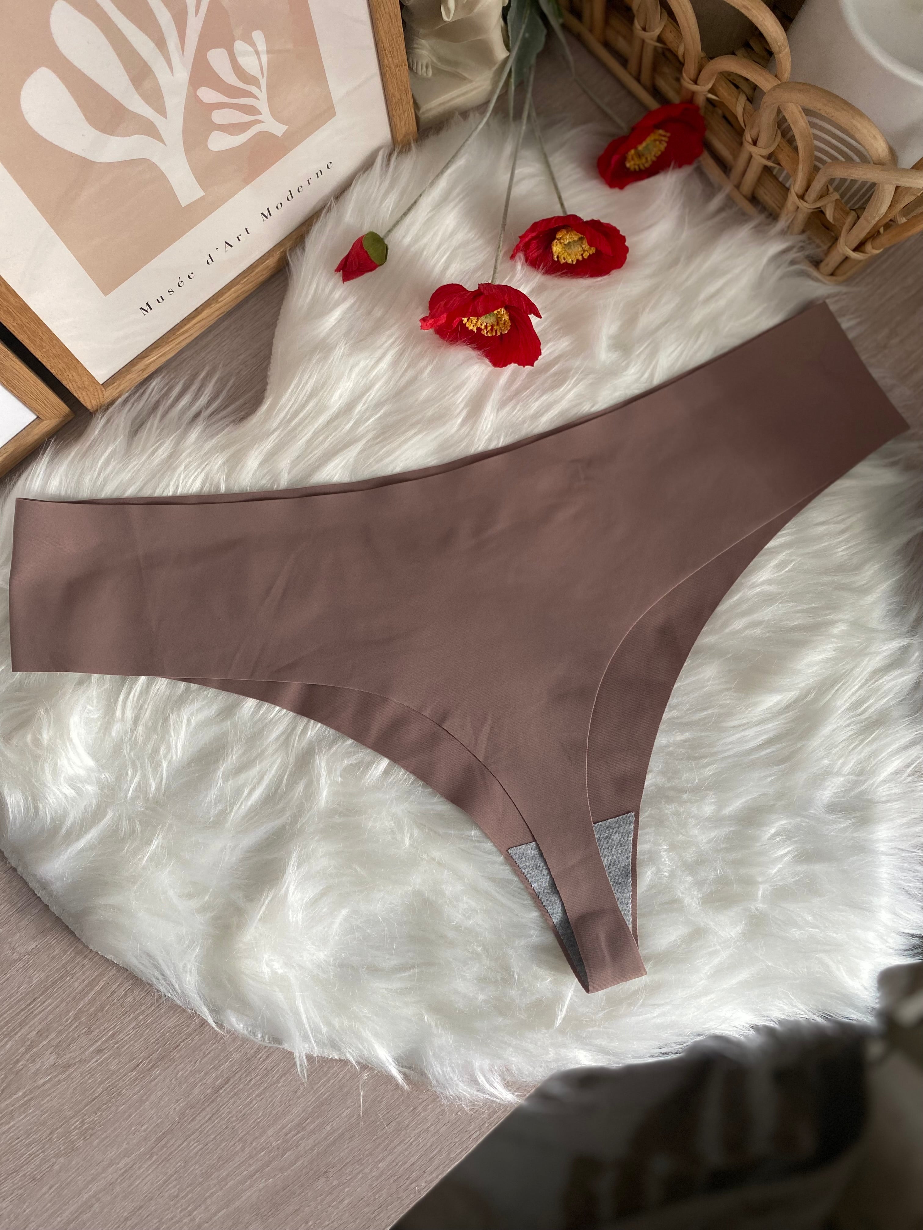 Tanga curvy microfibra invisibile taglio laser