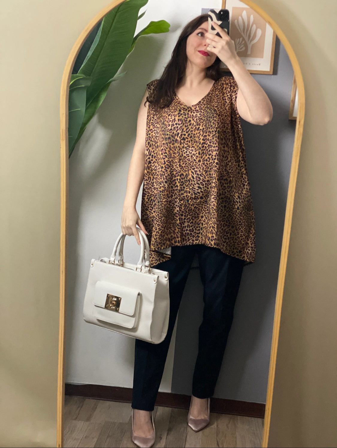 Canotta animalier