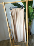 Maxi gonne satin